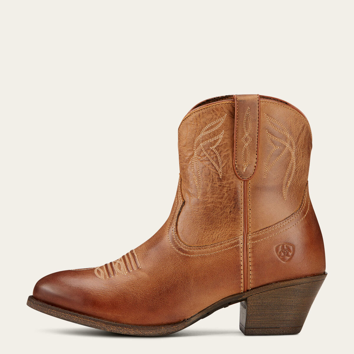 Darlin Western Boot - Burnt