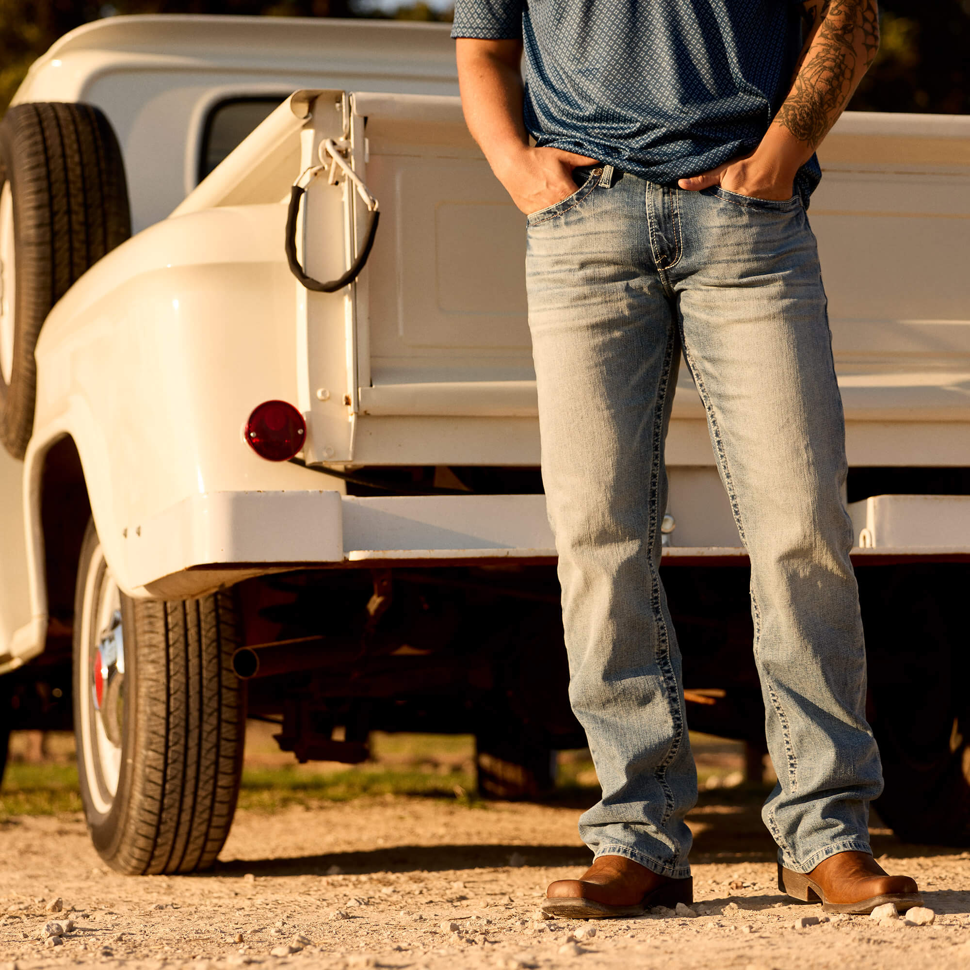 M2 Relaxed Stirling Stretch Boot Cut Jean Lifestyle - SHASTA