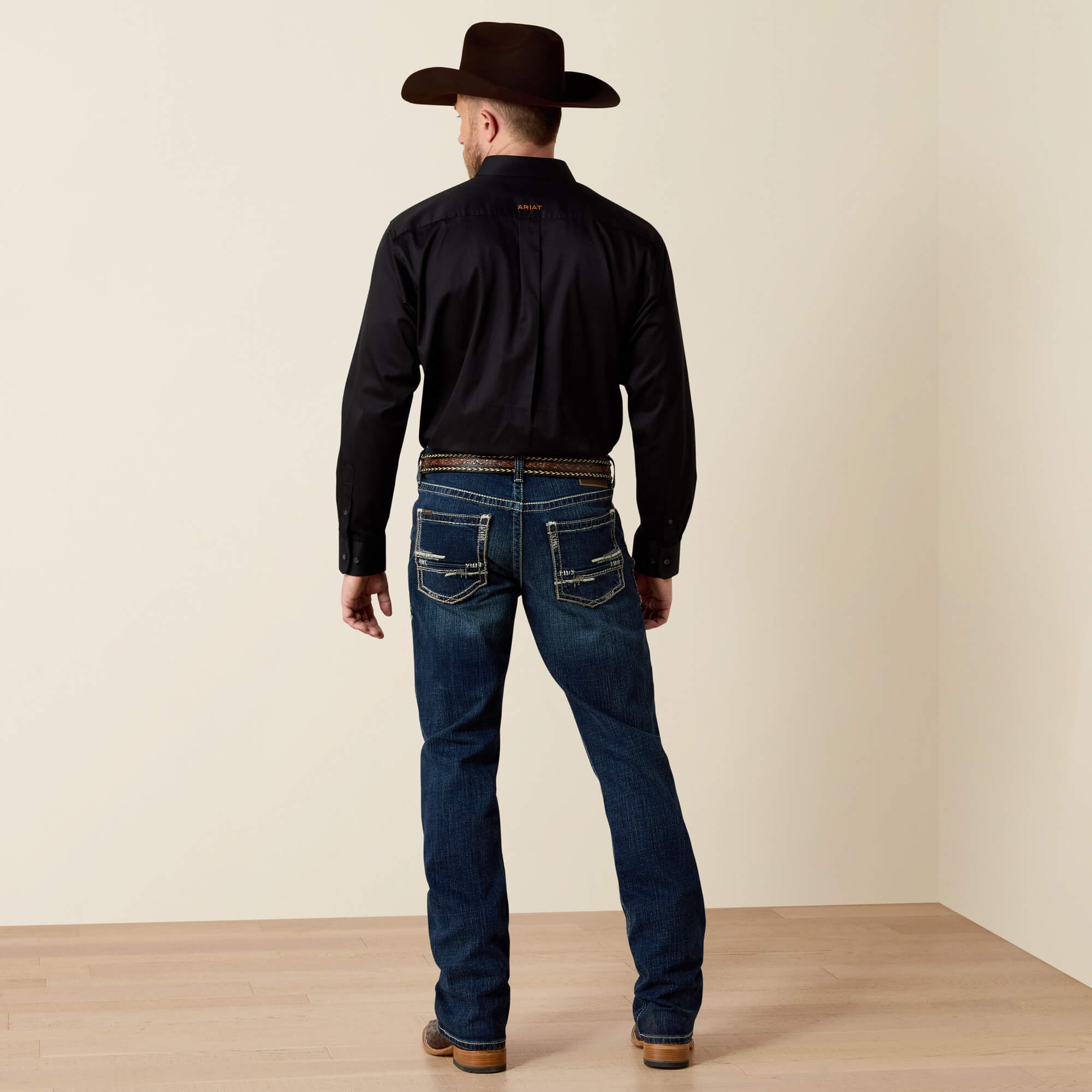 M4 Relaxed Adkins Boot Cut Jean Back - TURNOUT