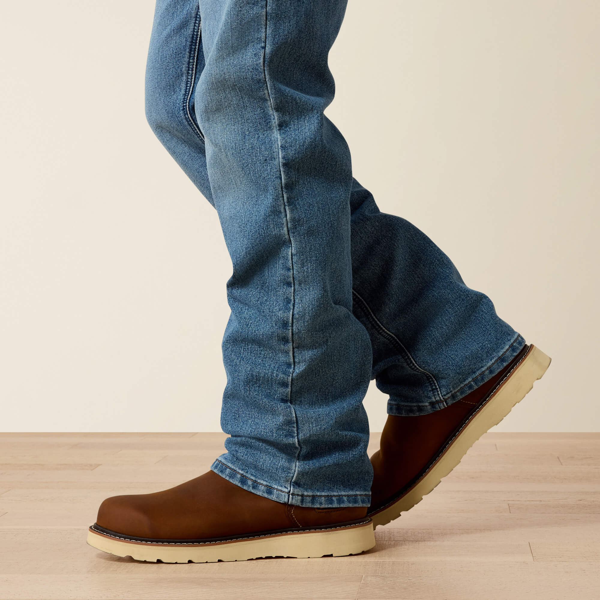 Rebar M4 Relaxed DuraStretch Basic Boot Cut Jean 03 - BLUE HAZE