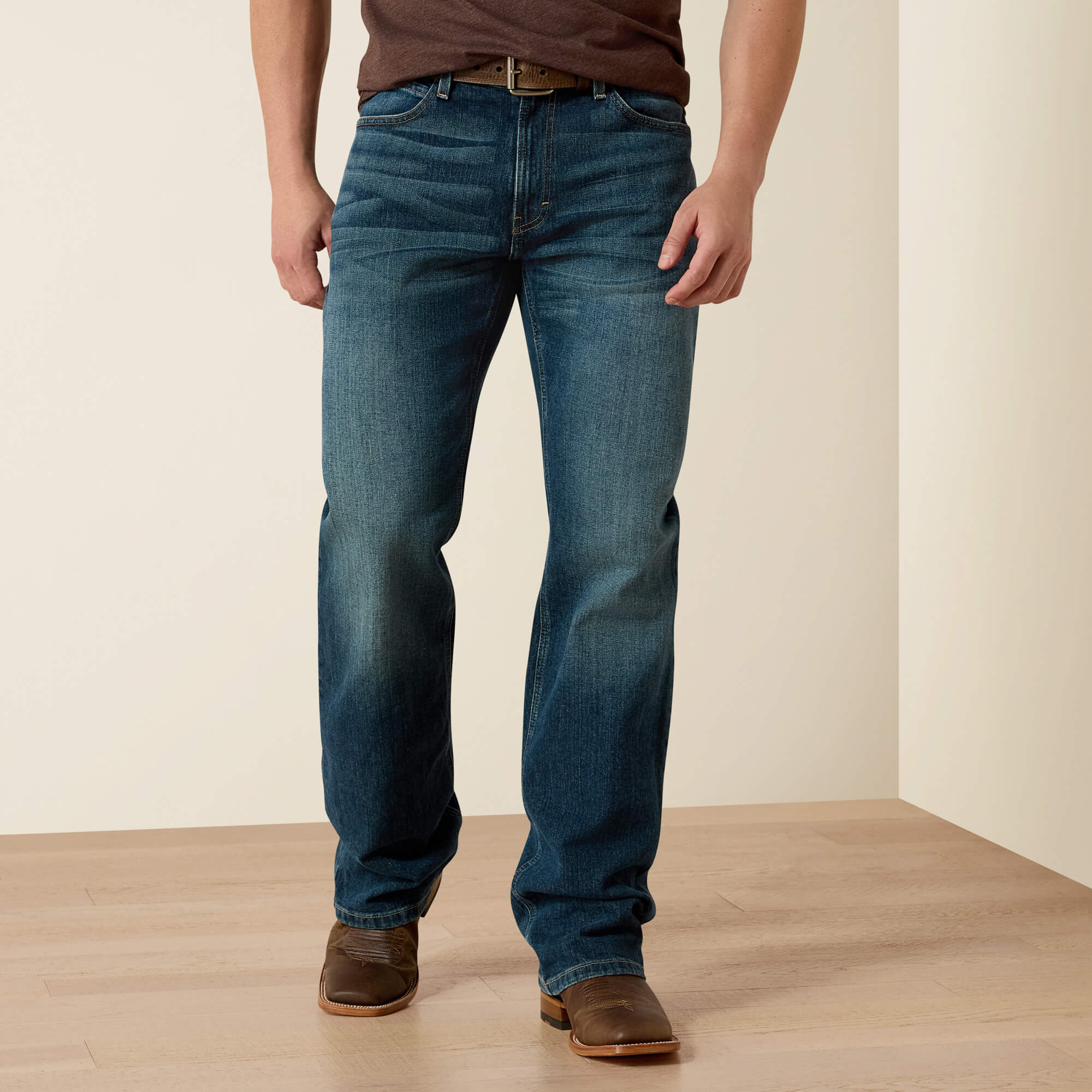 M4 Stretch Legacy Boot Cut Jean Front - KILROY