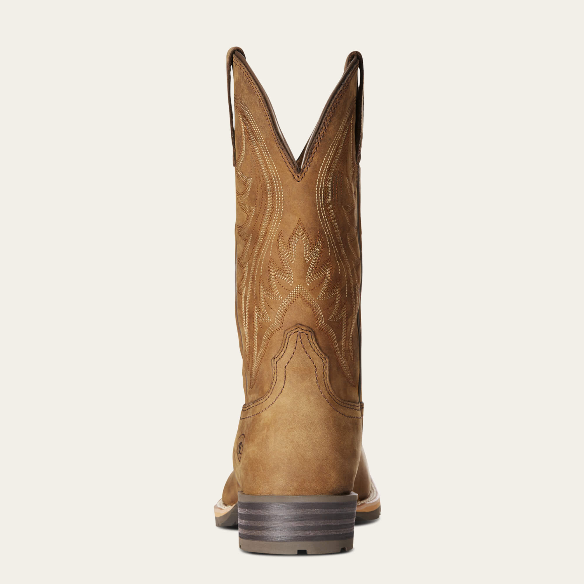 Hybrid Rancher Western Boot Heel - DISTRESSED BROWN
