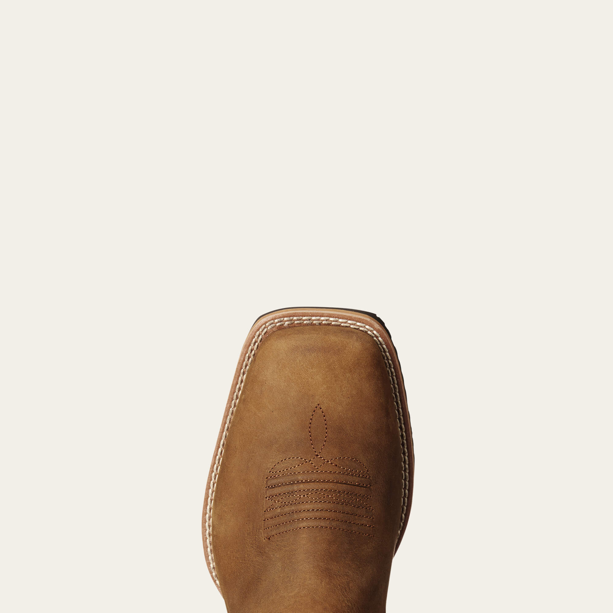 Hybrid Rancher Western Boot Toe - DISTRESSED BROWN