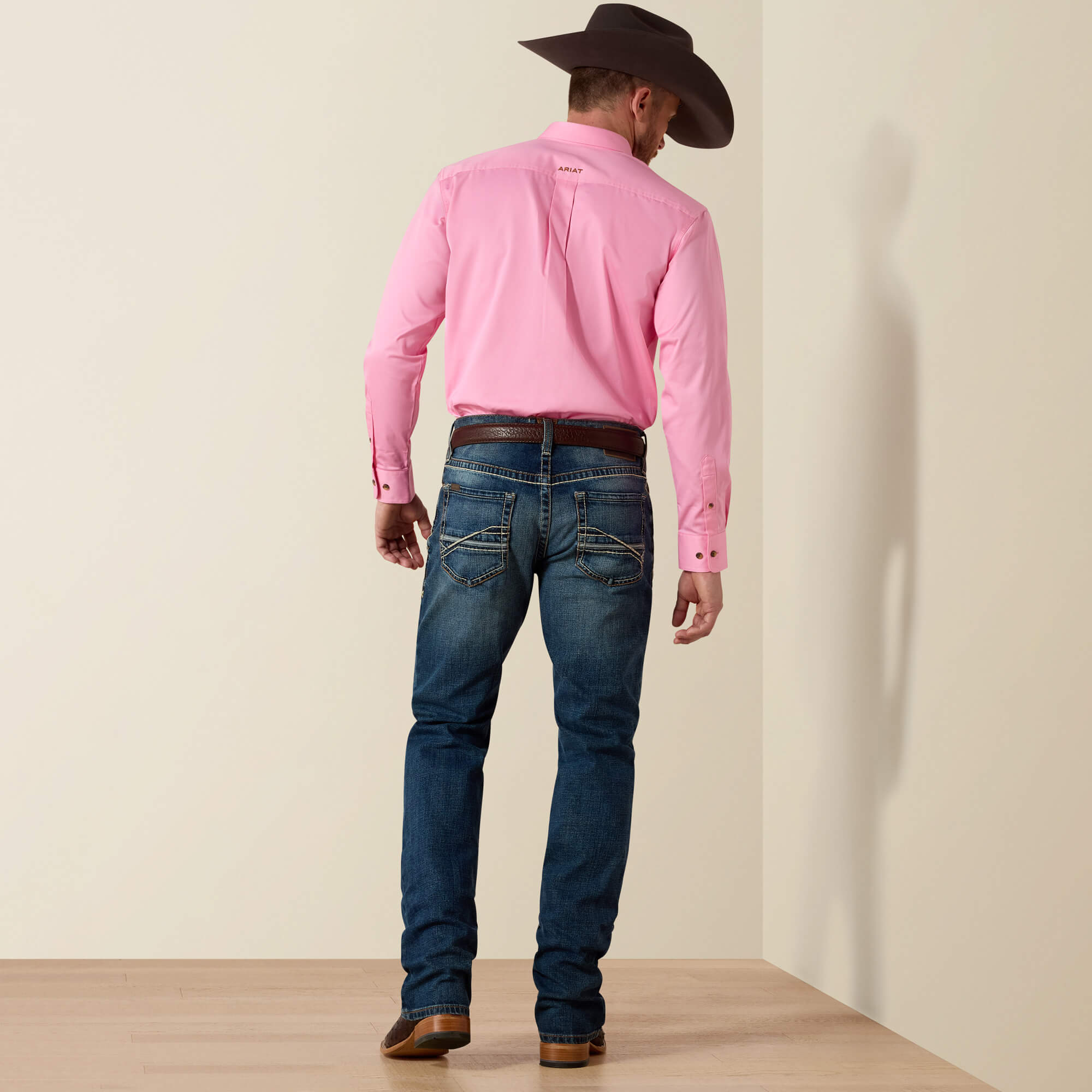 M4 Stretch Preston Boot Cut Jean Back - SILVERTON