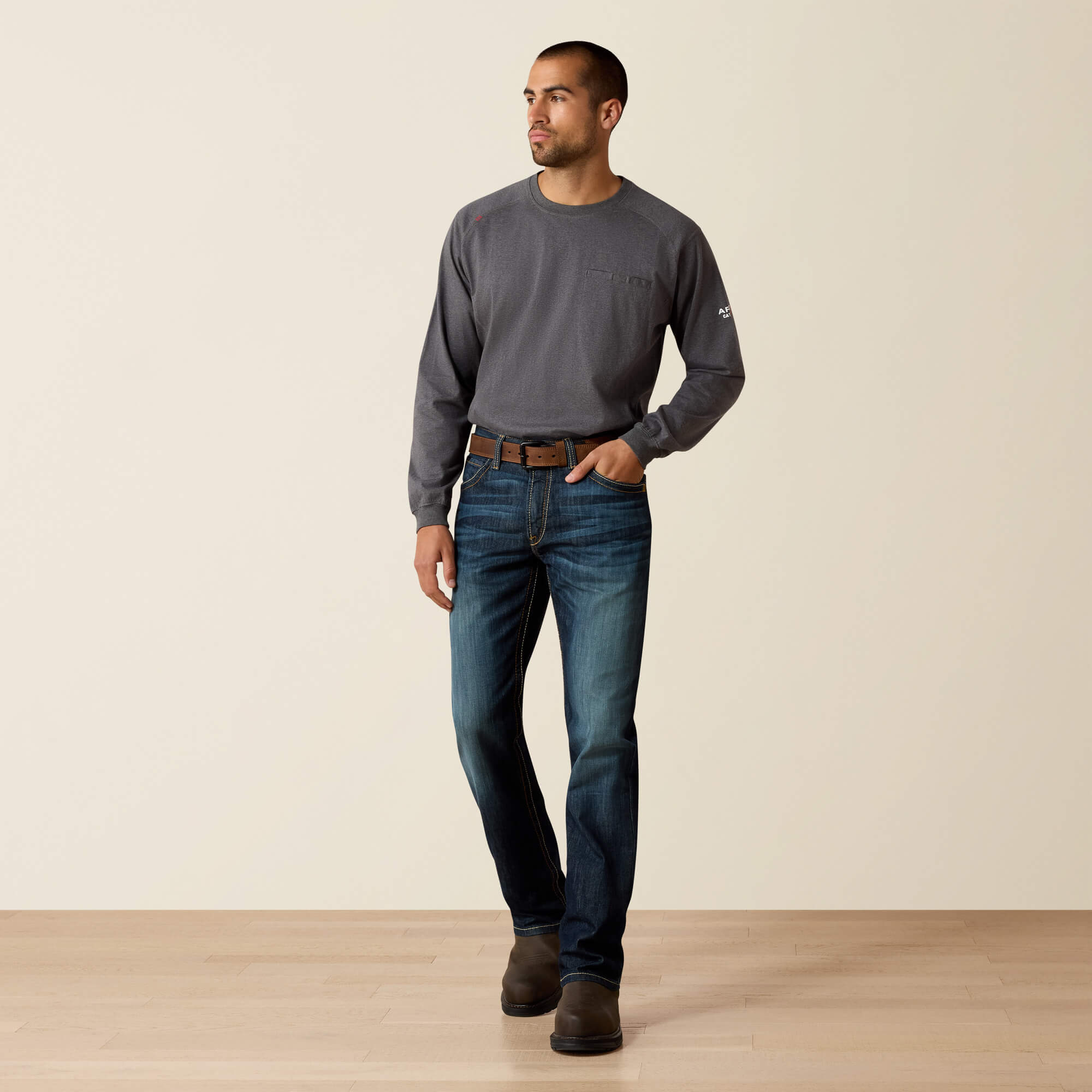 FR M4 Relaxed Stretch DuraLight Basic Boot Cut Jean Full - LASSEN
