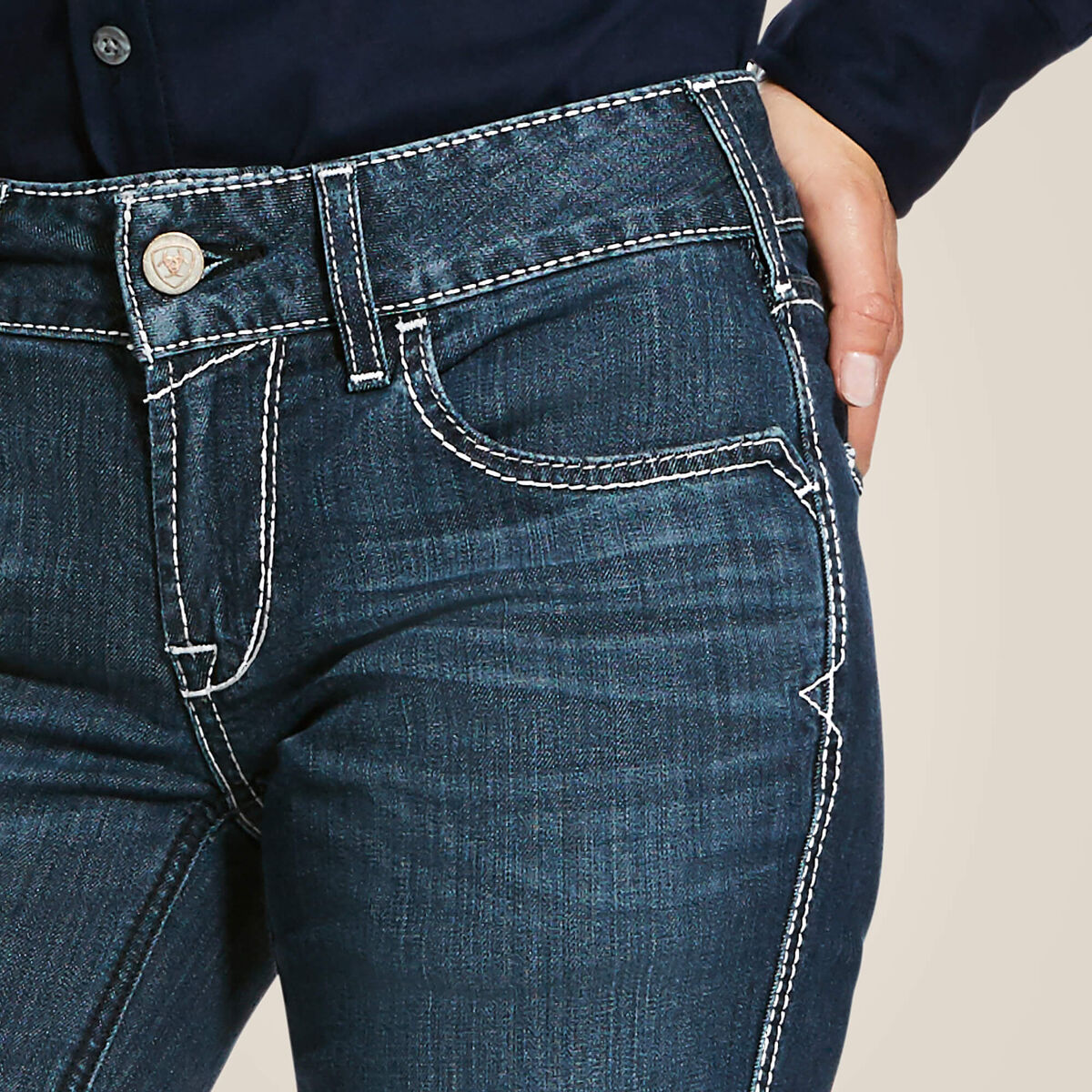 FR Stretch DuraLight Ella Boot Cut Jean - Azurite