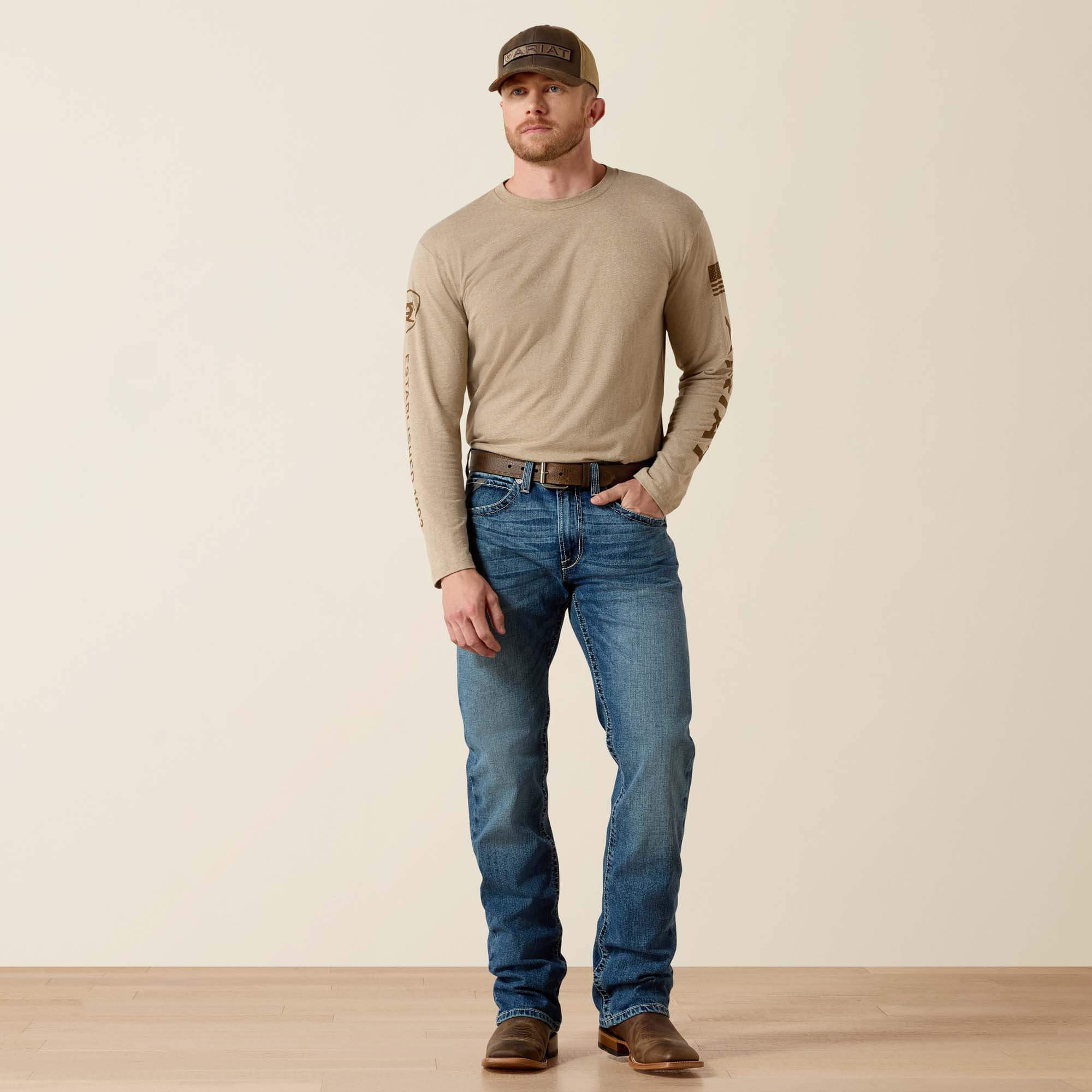 M2 Traditional Relaxed Grayson Boot Cut Jean Full - FARGO