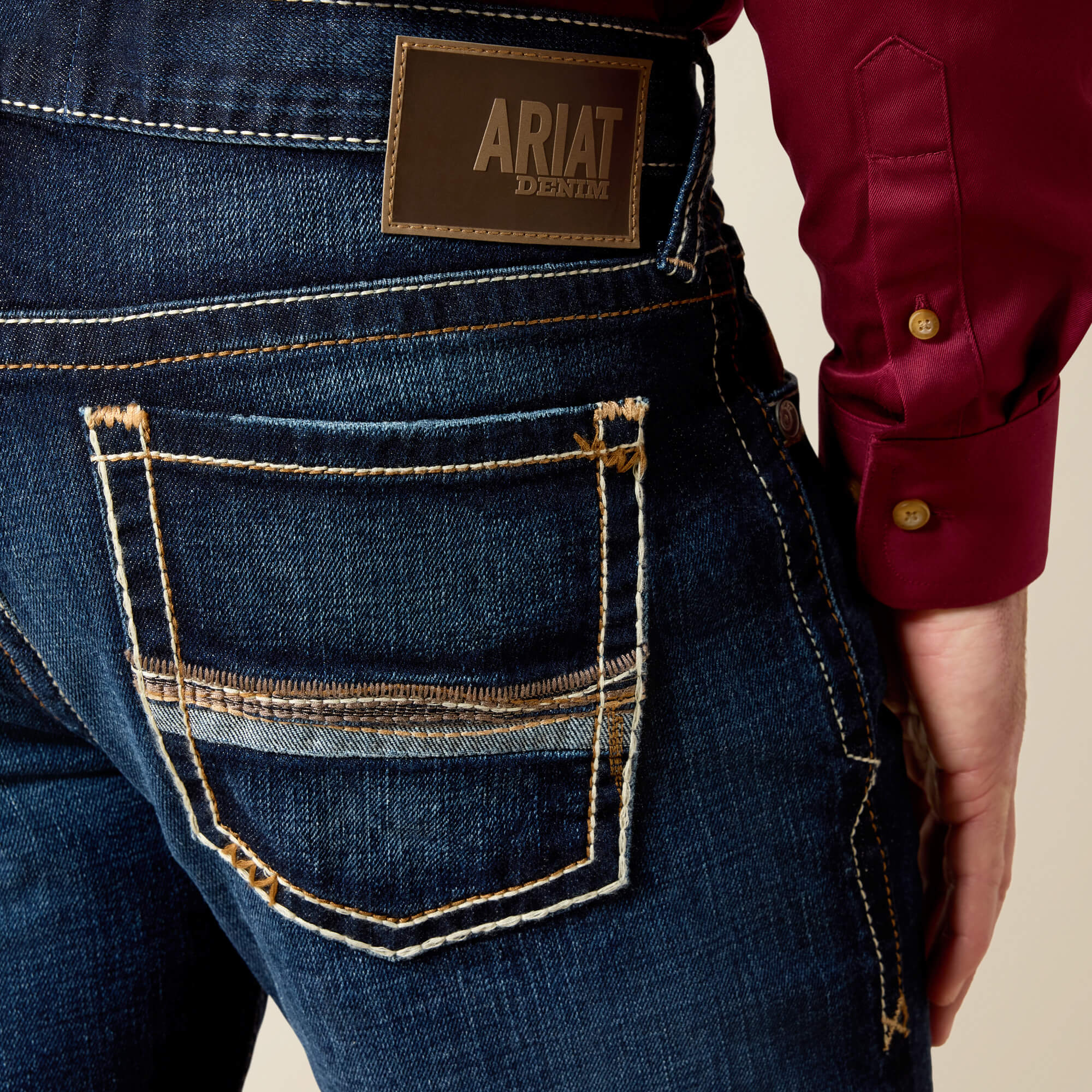 M7 Rocker Concord Stretch Stackable Straight Leg Jean 02 - DODGE