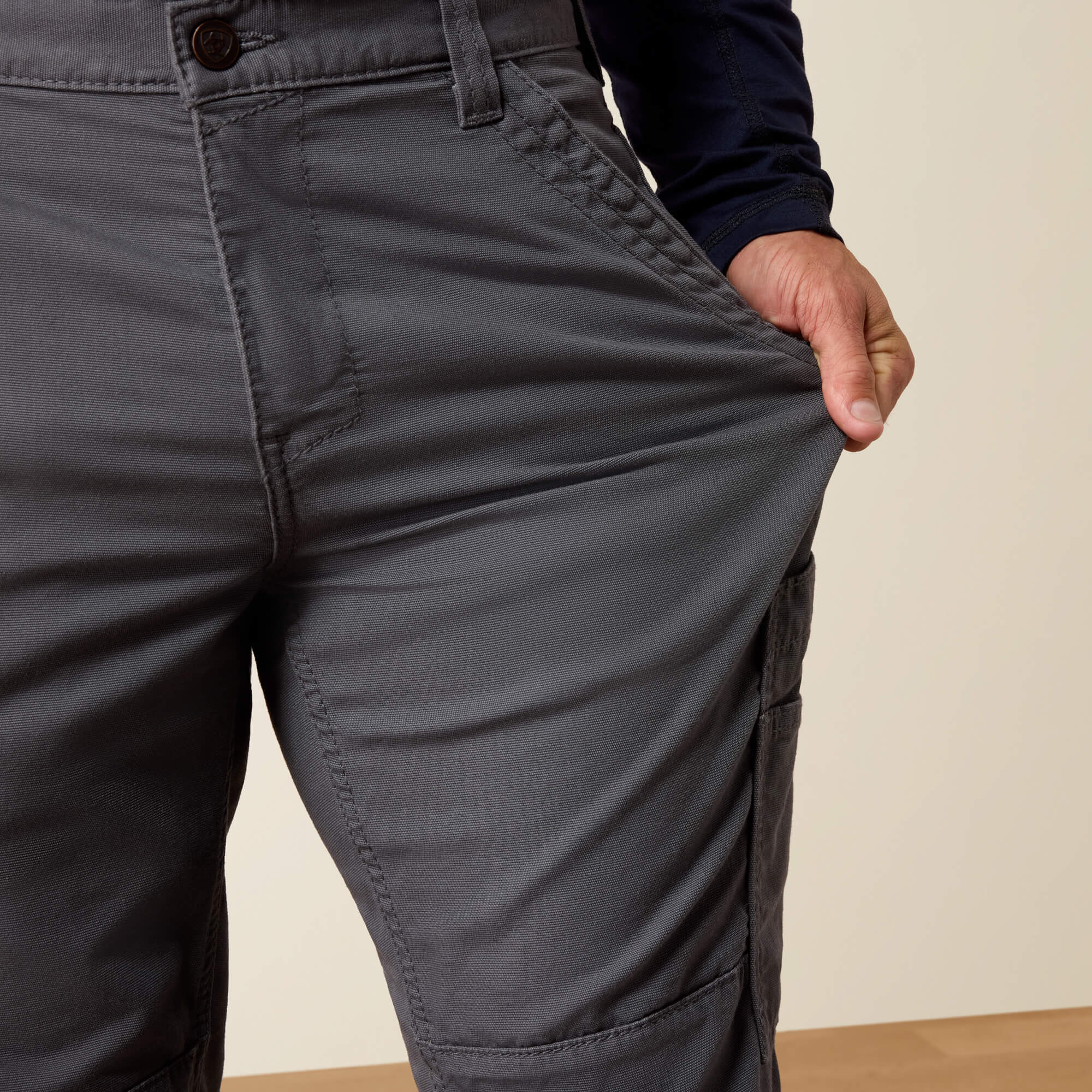 FR M5 Straight DuraStretch DuraLight Cordura Canvas Straight Pant 05 - IRON GRAY