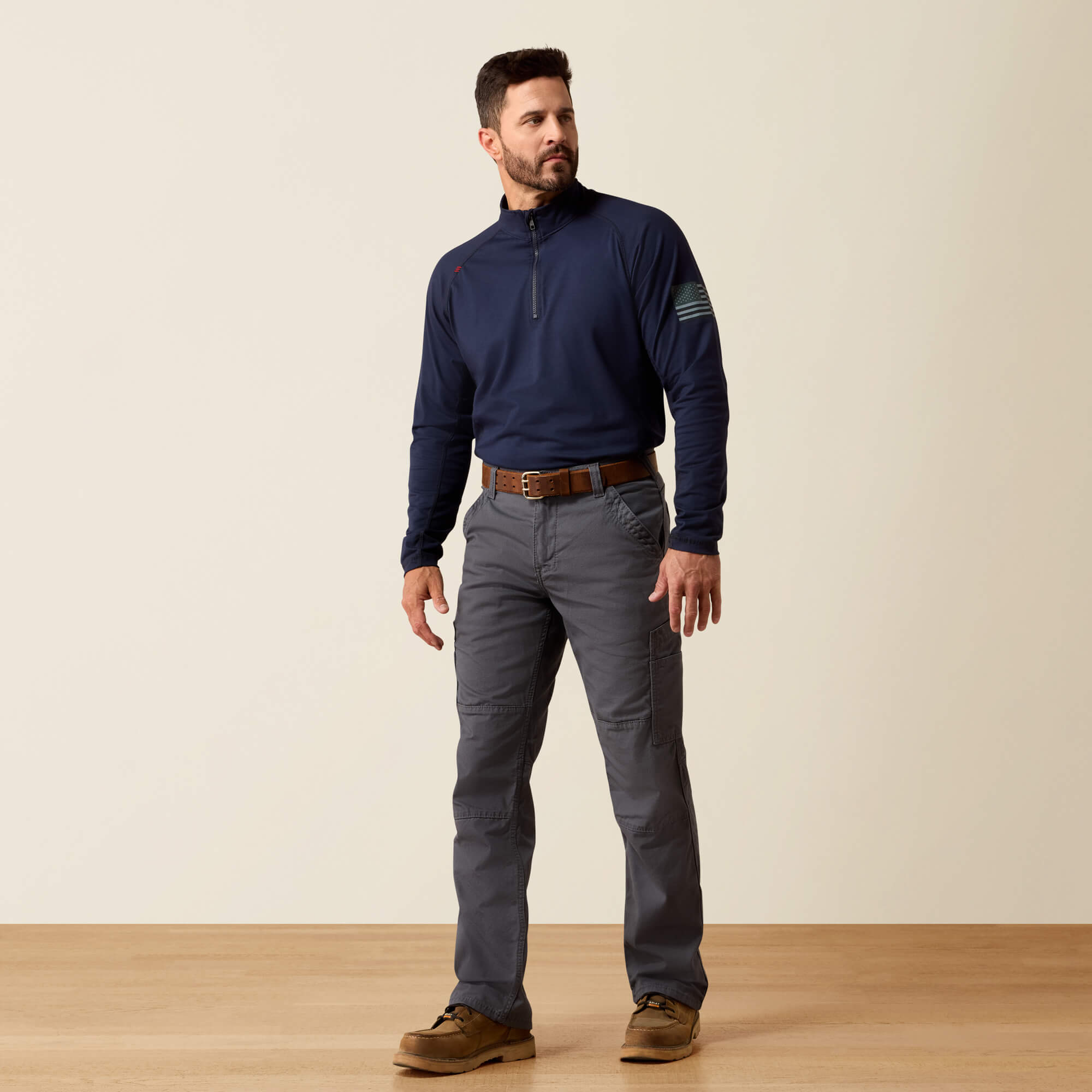 FR M5 Straight DuraStretch DuraLight Cordura Canvas Straight Pant Full - IRON GRAY