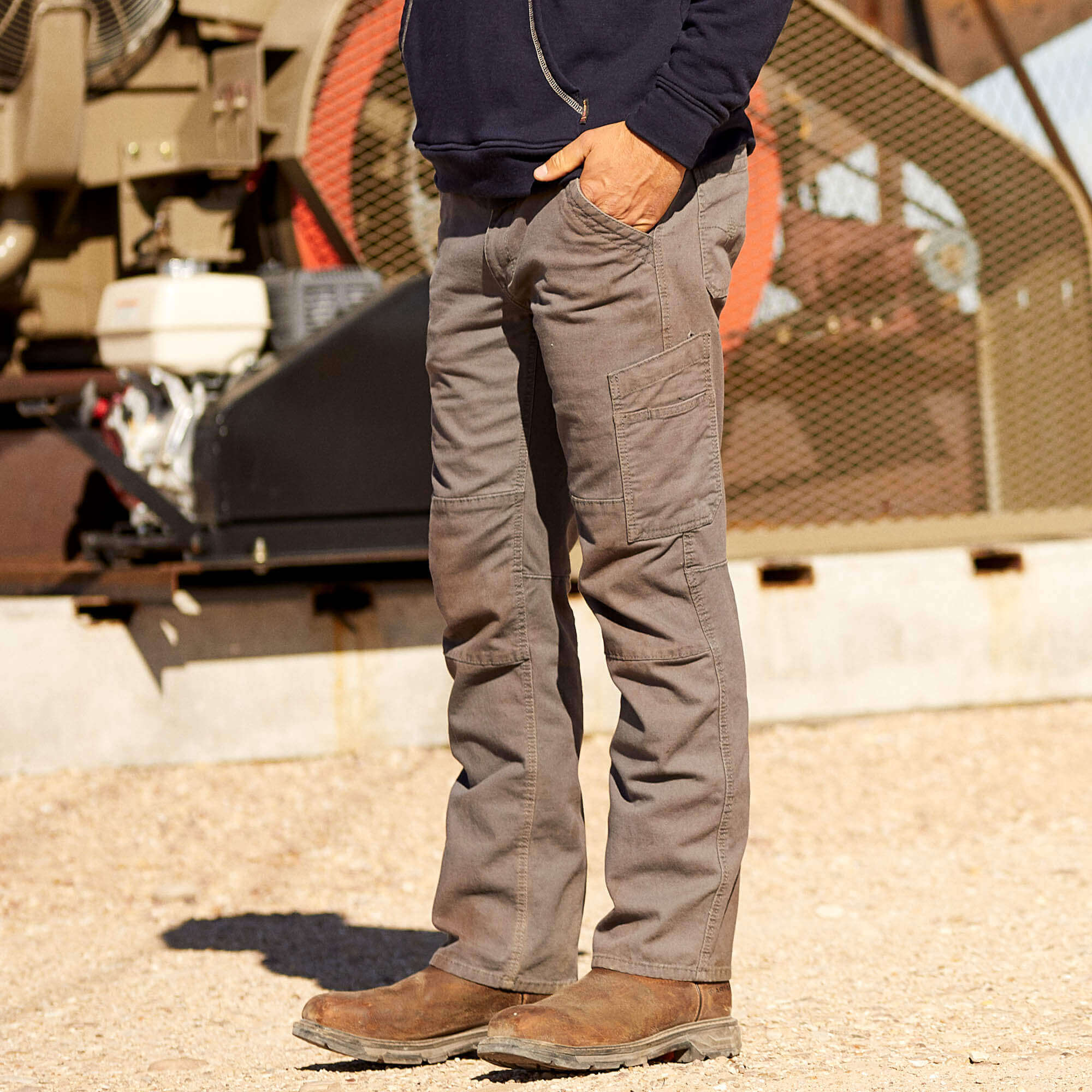 FR M5 Straight DuraStretch DuraLight Cordura Canvas Straight Pant Lifestyle - IRON GRAY