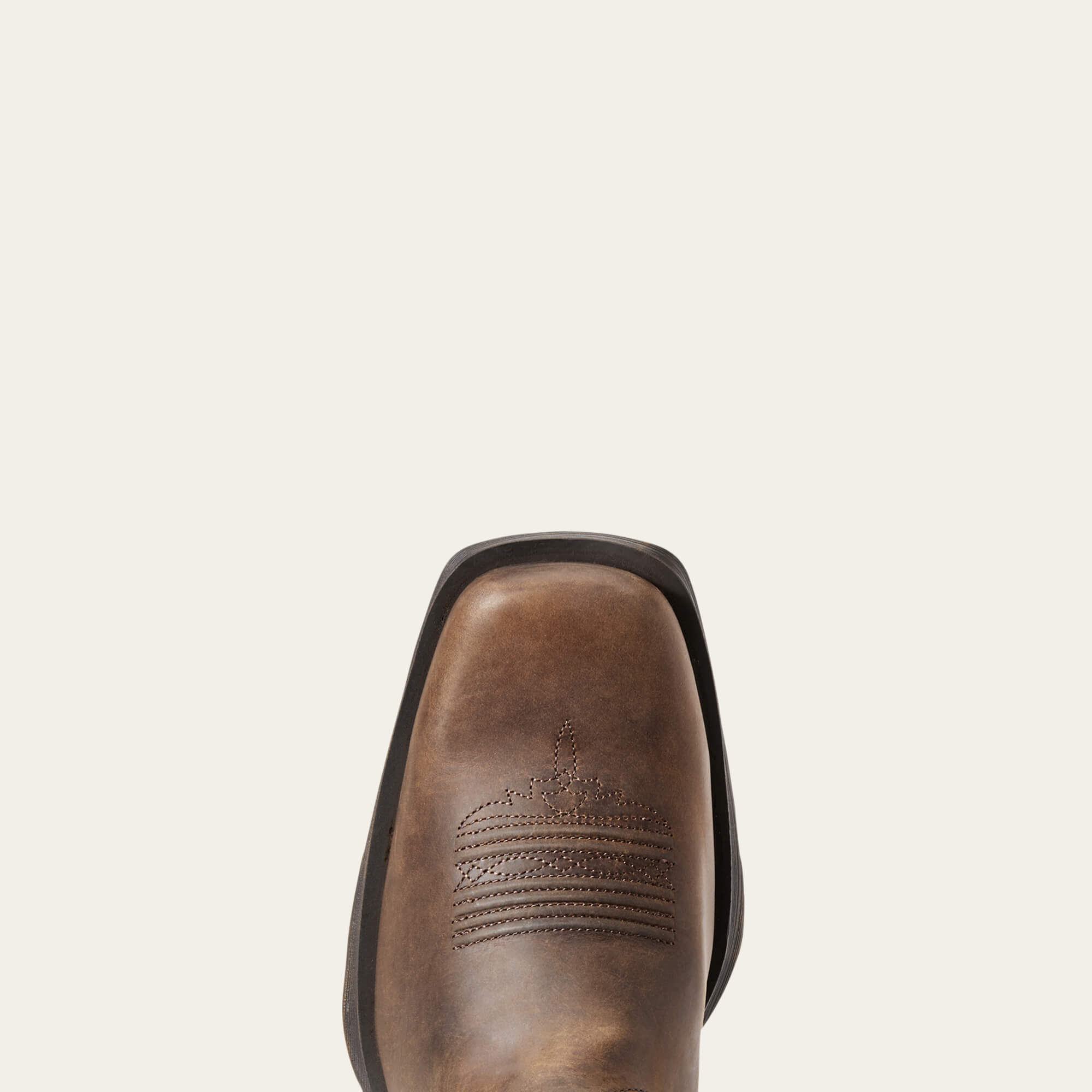 Rambler Patriot Western Boot Toe - DISTRESSED BROWN
