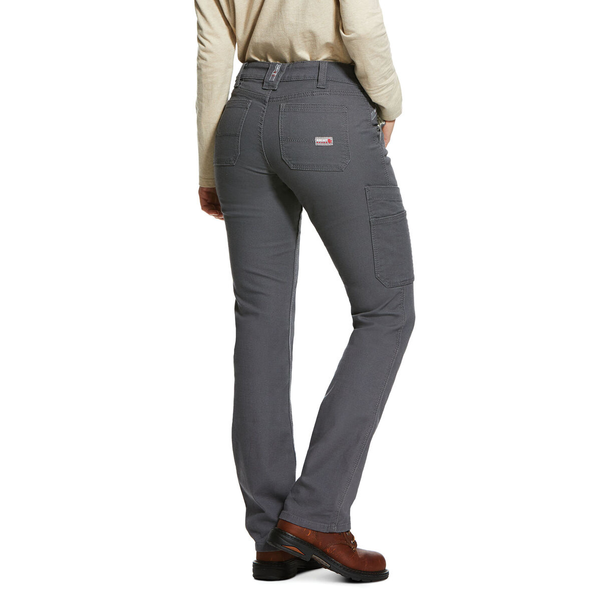 FR DuraStretch DuraLight Cordura Canvas Straight Pant - Iron