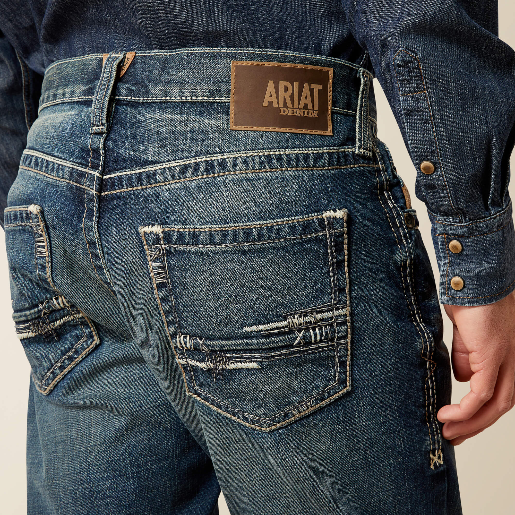 M5 Slim Stretch Adkins Stackable Straight Leg Jean 03 - LENNOX