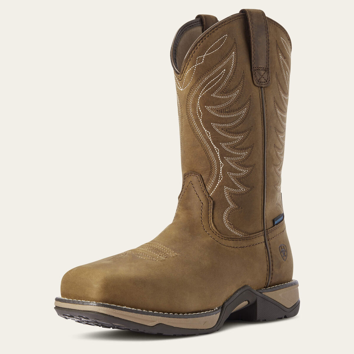 Anthem Waterproof Composite Toe Work Boot - Distressed
