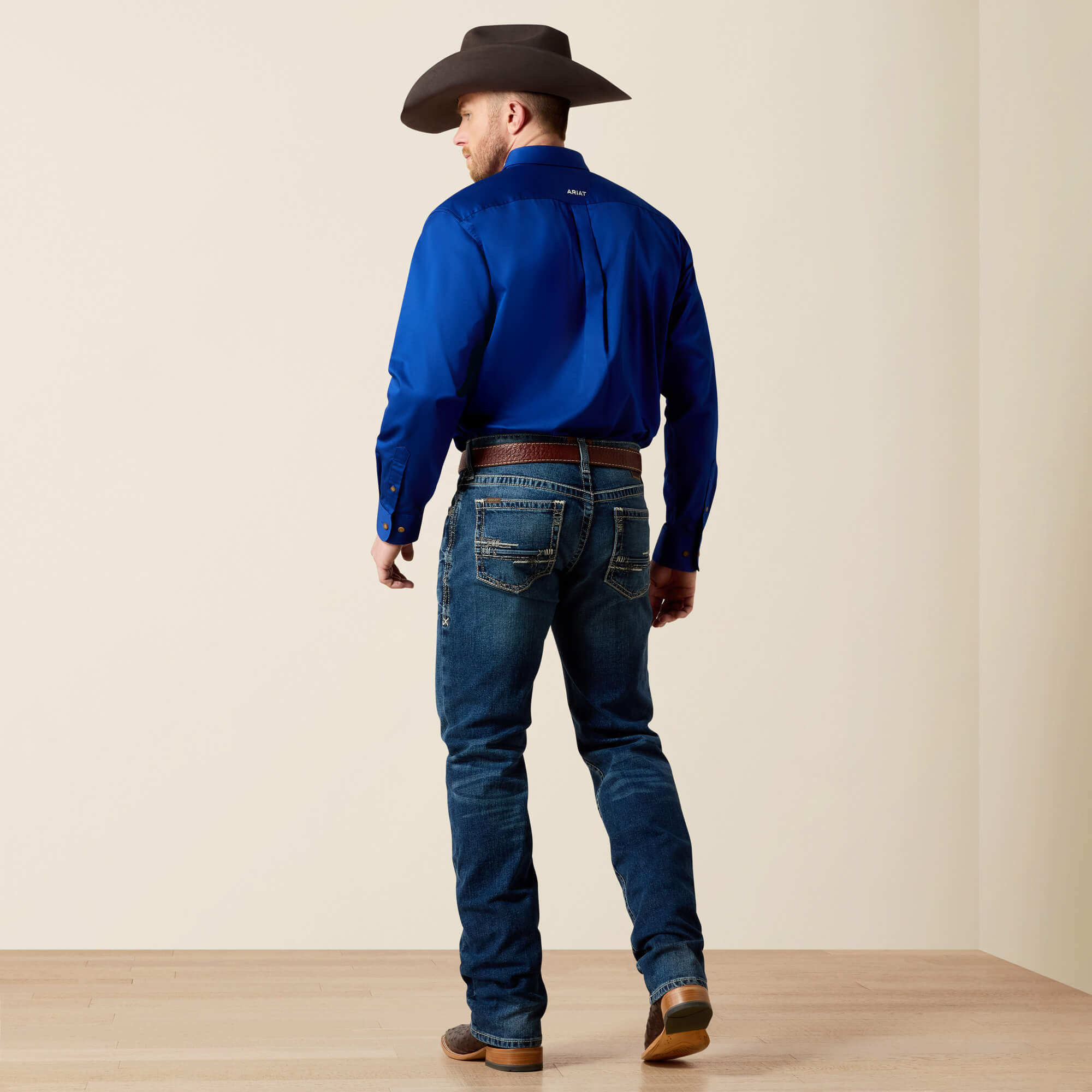 M2 Relaxed Stretch Adkins Boot Cut Jean Back - SUMMIT