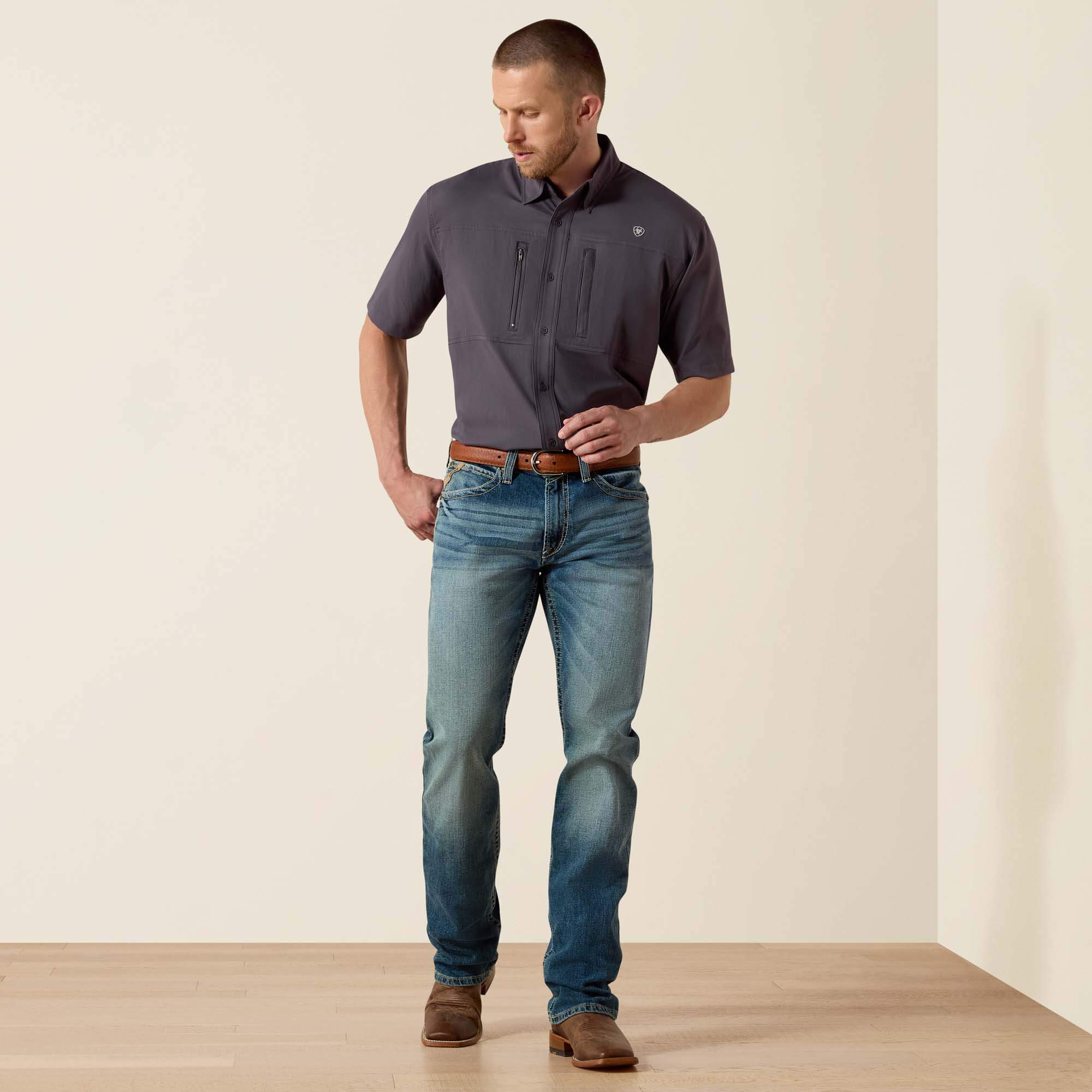 M4 Stretch Shoreway Stackable Straight Leg Jean Full - DAKOTA