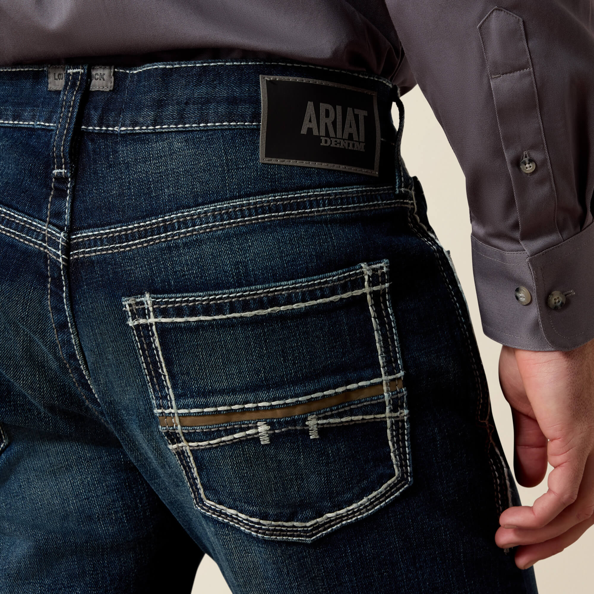 M5 Slim Stretch Coltrane Stackable Straight Leg Jean 02 - NIGHTINGALE