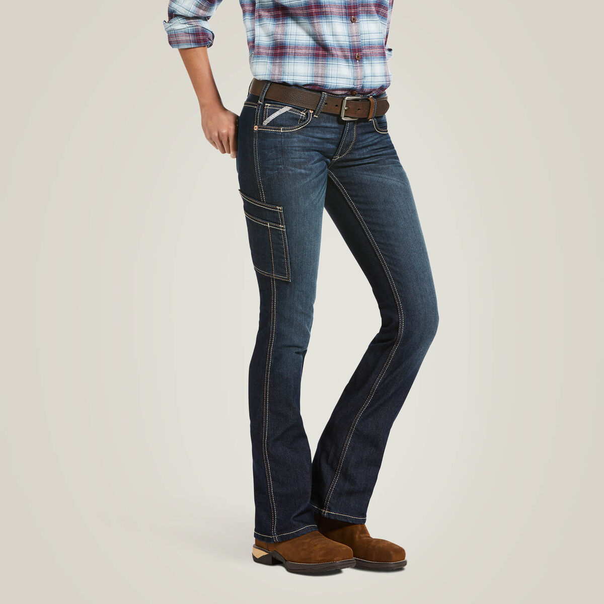 Rebar MR DuraStretch Riveter Boot Cut Jean - Hallow