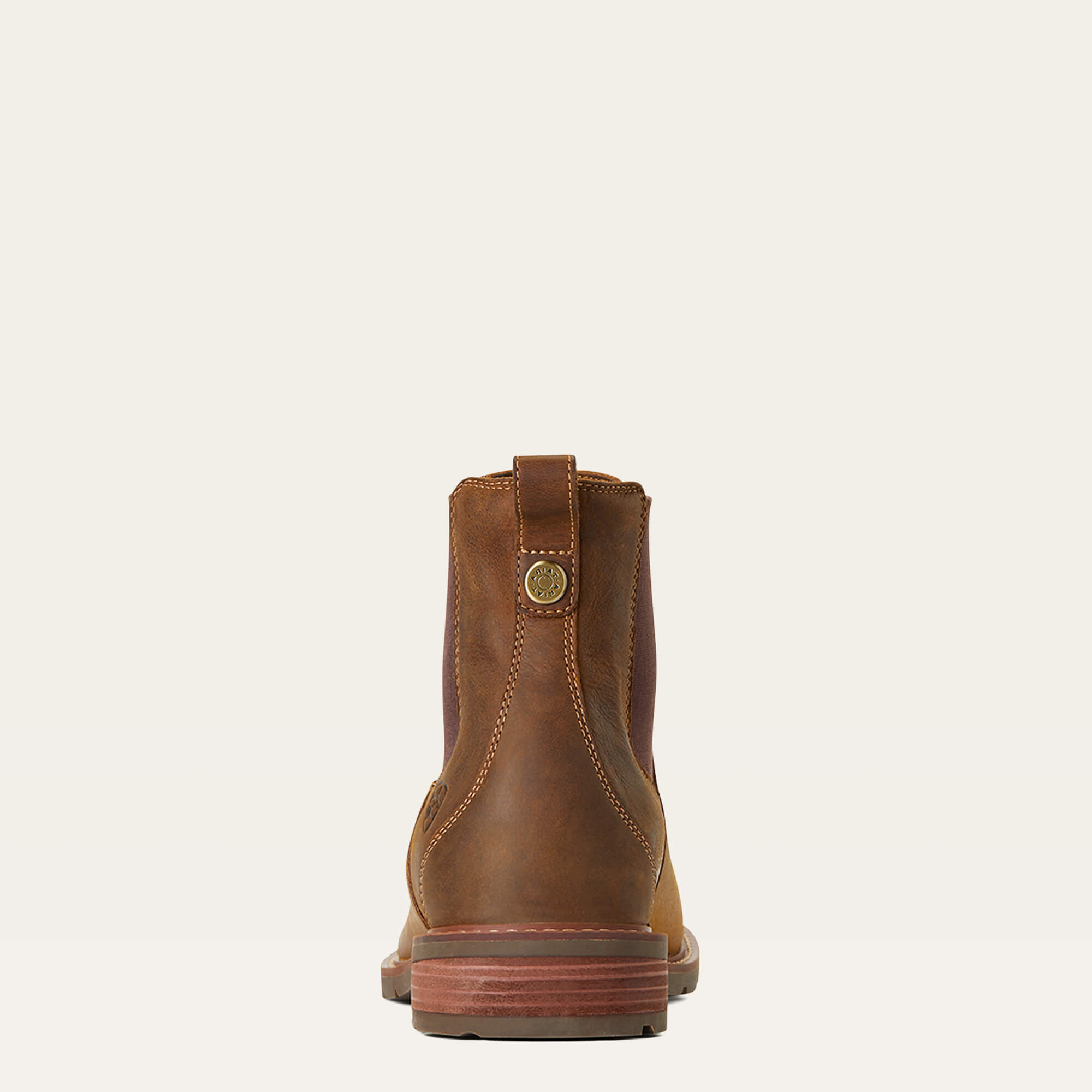 Wexford Waterproof Chelsea Boot Heel - WEATHERED BROWN