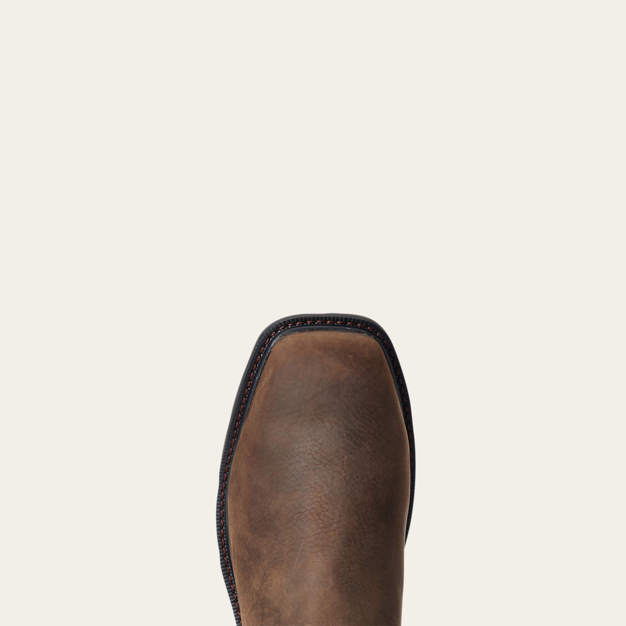 Groundbreaker Chelsea Wide Square Toe Waterproof Steel Toe Work Boot Toe - DARK BROWN