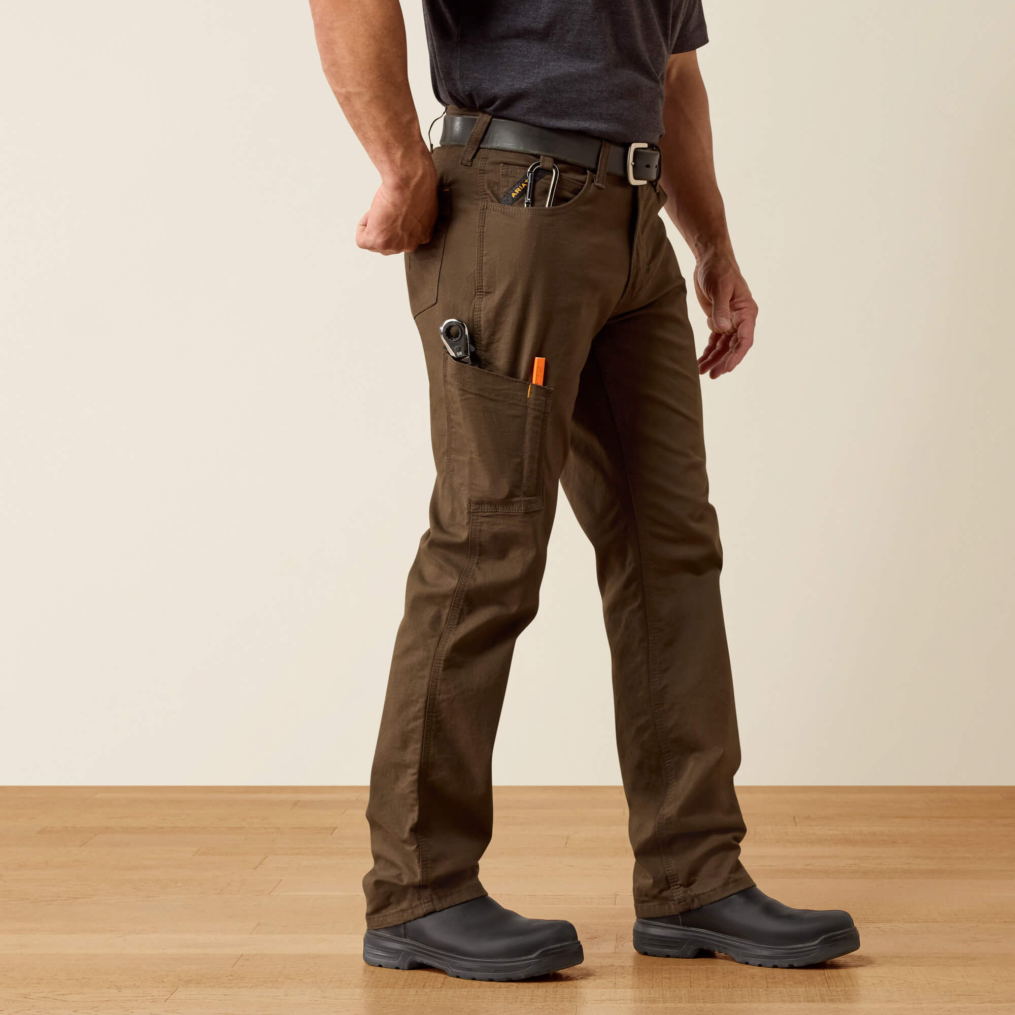 Rebar M4 Relaxed Made Tough DuraStretch Straight Leg Pants 01 - WREN