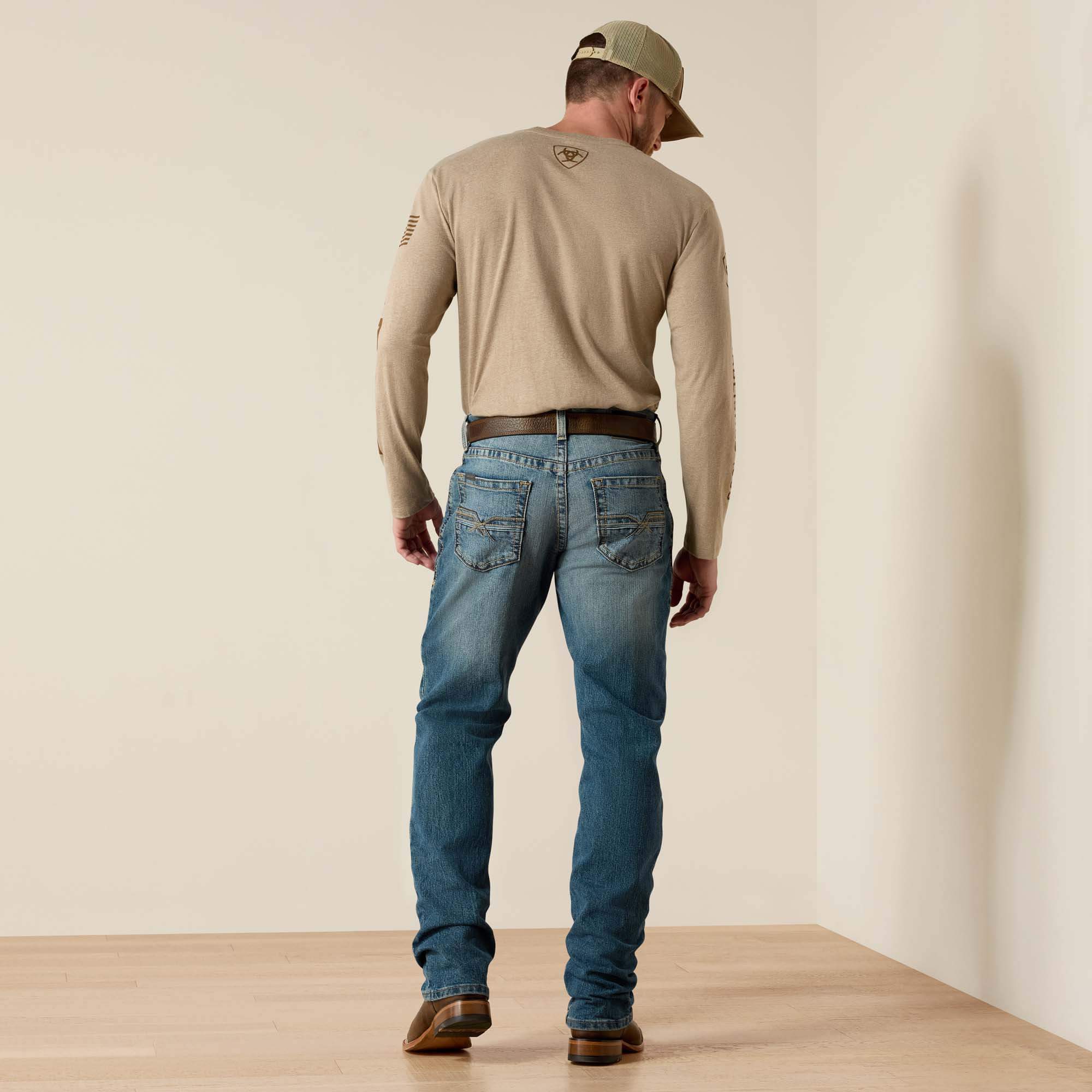 M4 Relaxed Stockton Straight Leg Jean Back - KENTUCKY