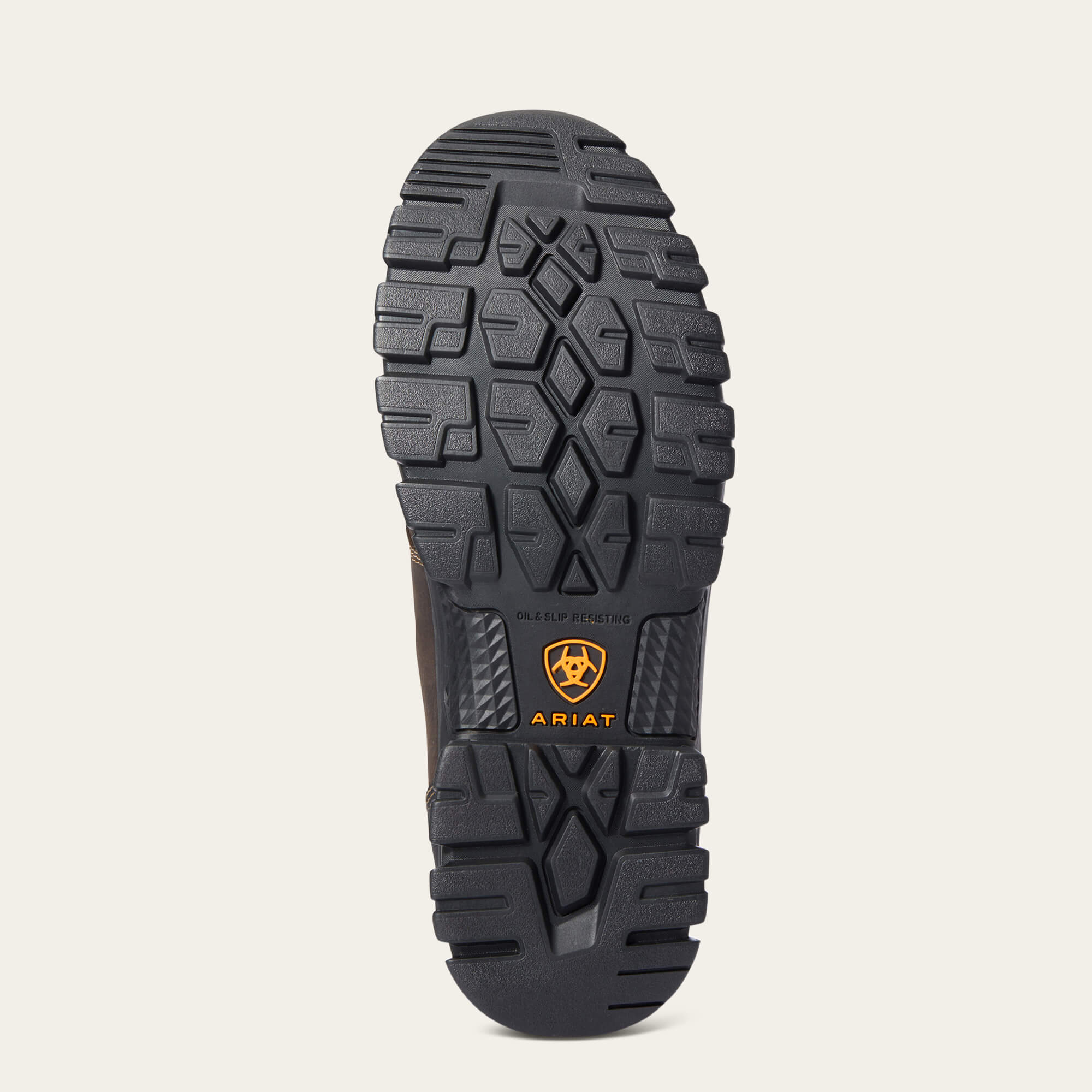 Treadfast 6" Waterproof Steel Toe Work Boot Sole - DARK BROWN