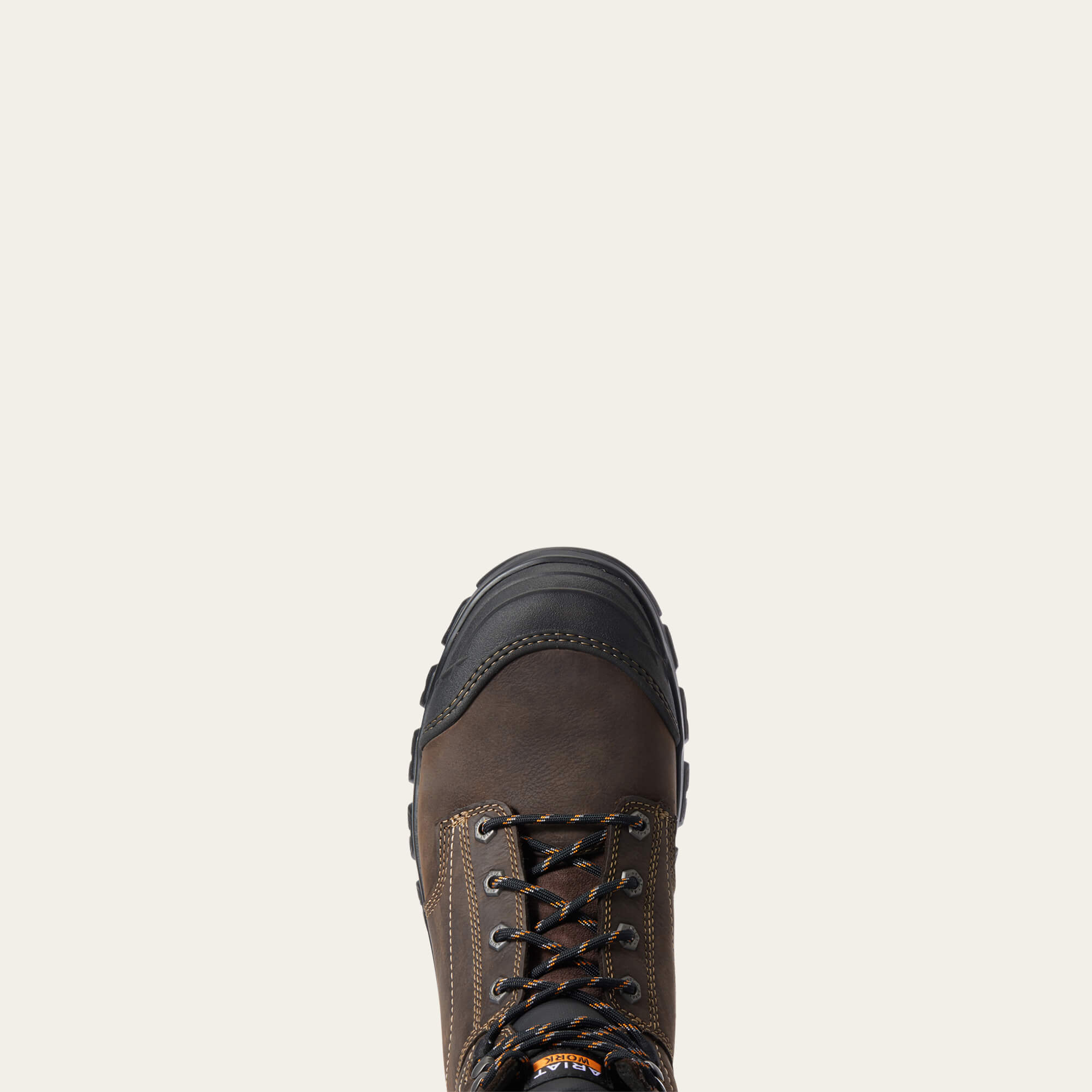 Treadfast 6" Waterproof Steel Toe Work Boot Toe - DARK BROWN