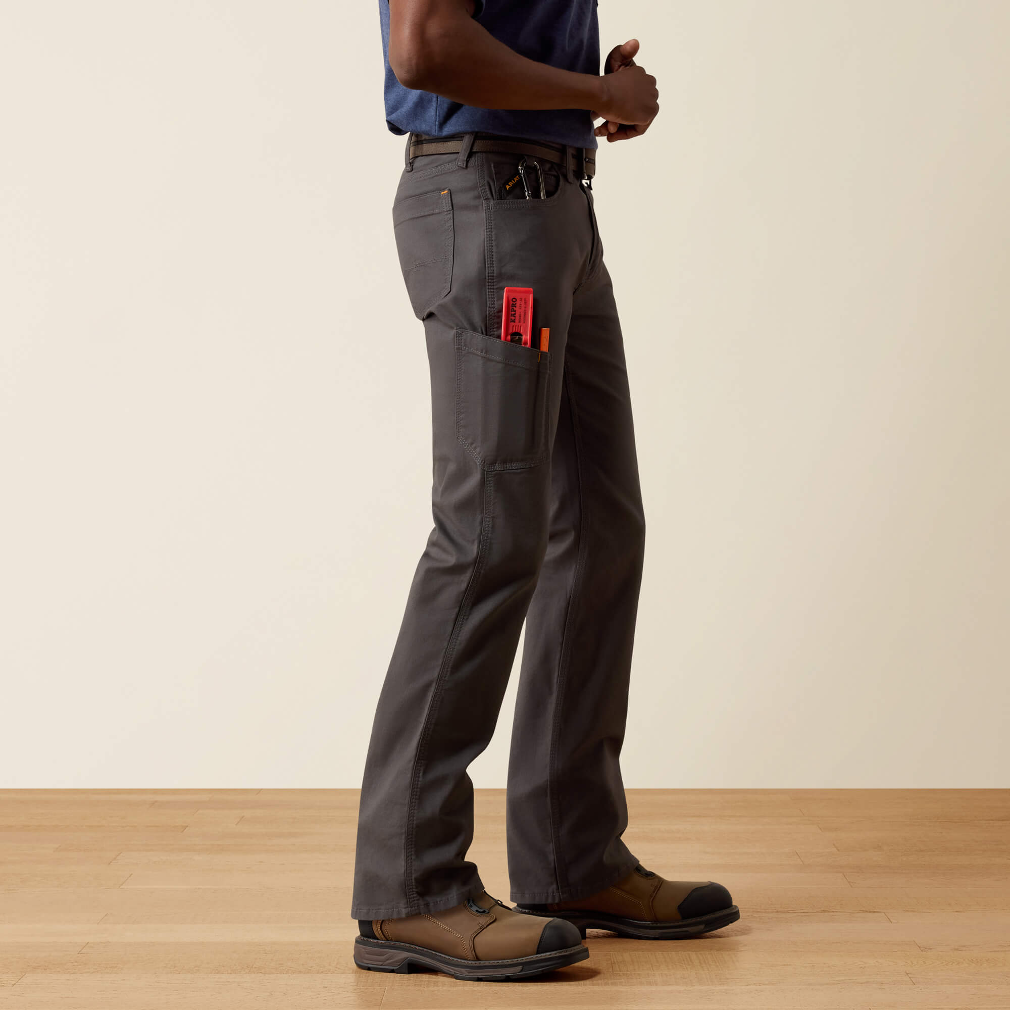 Rebar M7 DuraStretch Made Tough Straight Pant 01 - REBAR GREY