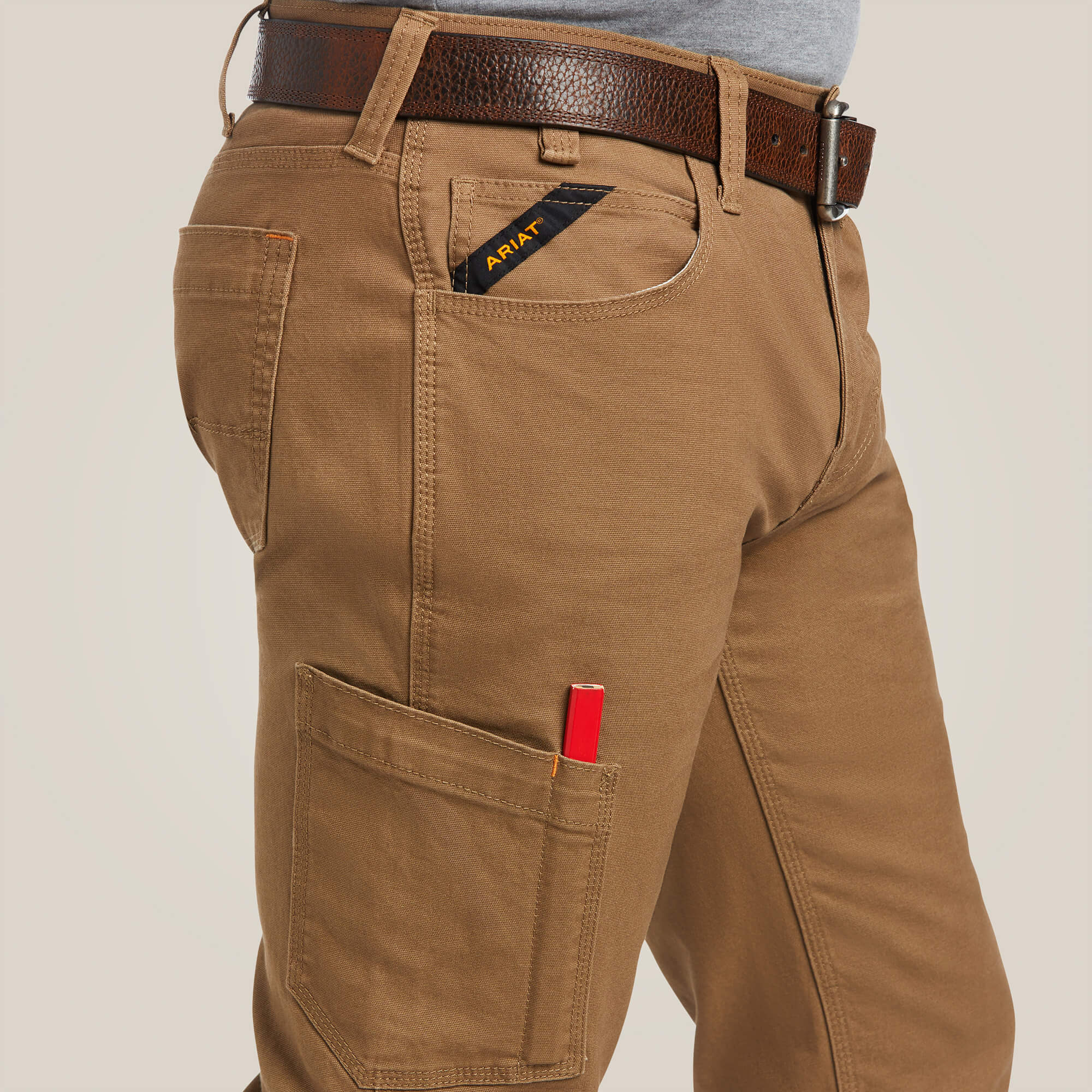 Rebar M7 DuraStretch Made Tough Straight Pant 04 - FIELD KHAKI