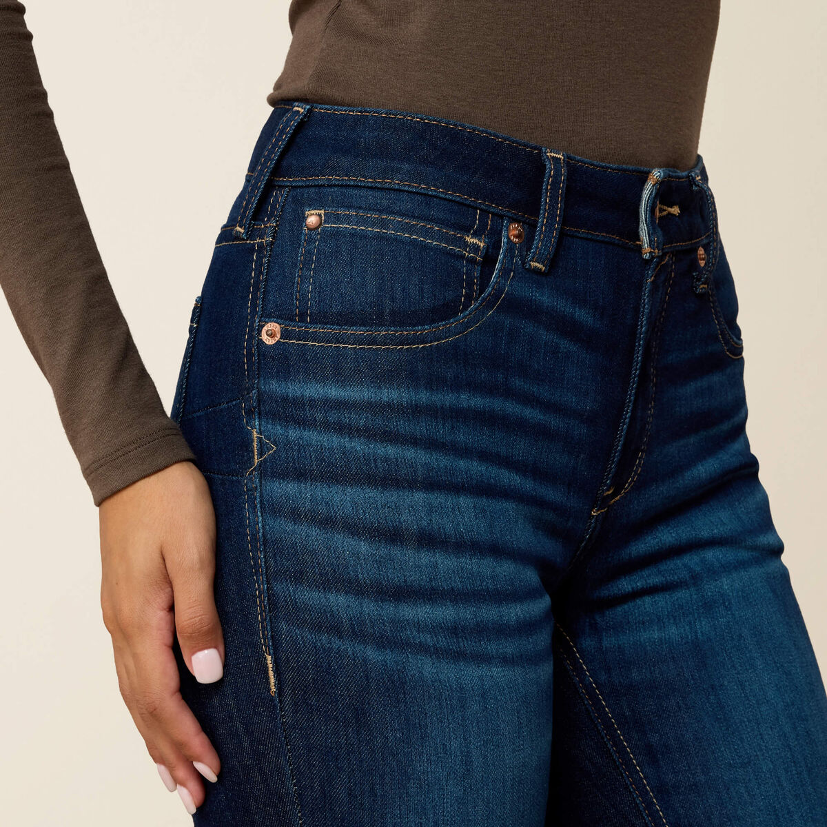High Rise Ballary Boot Cut Jean - Pennsylvania