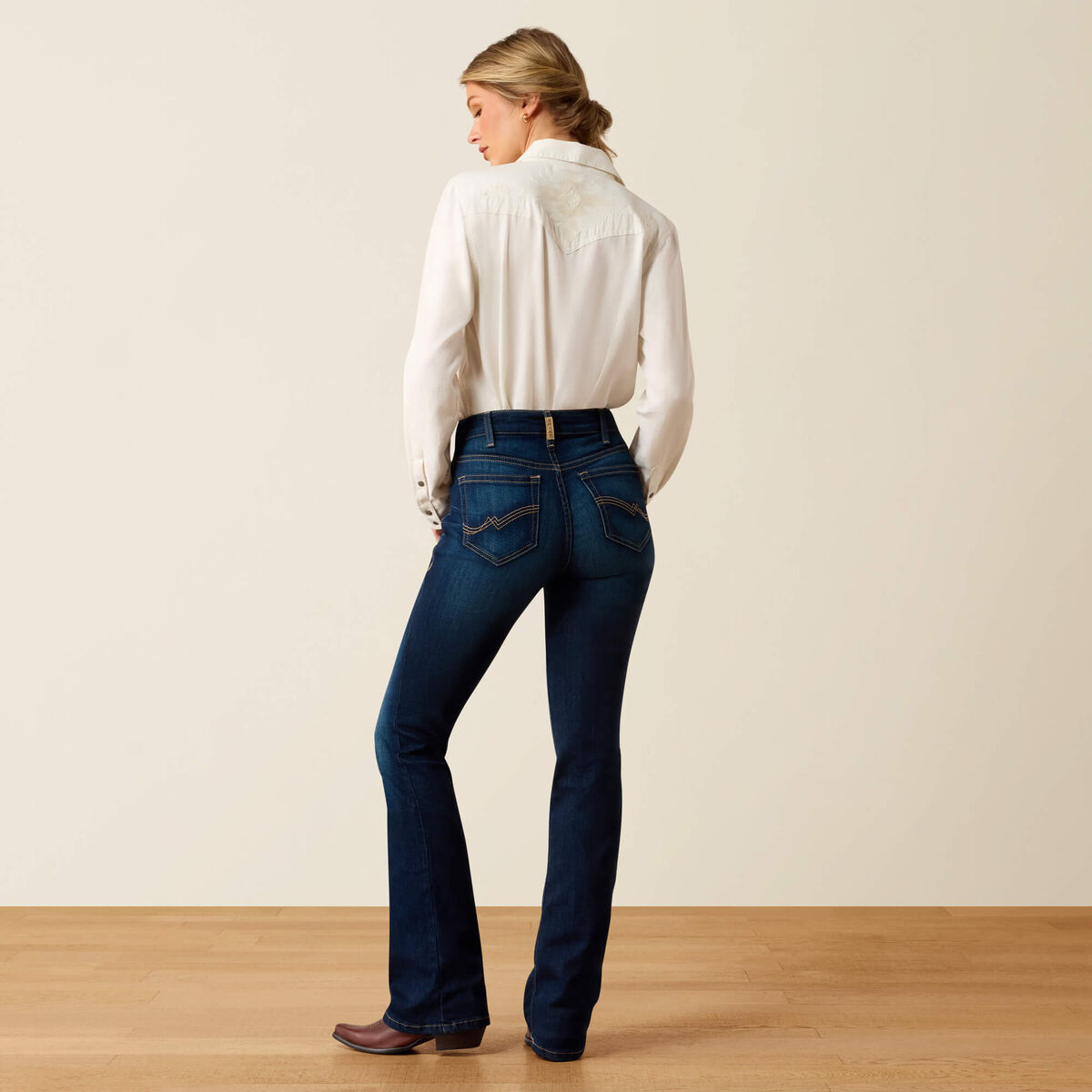 High Rise Ballary Boot Cut Jean - Pennsylvania