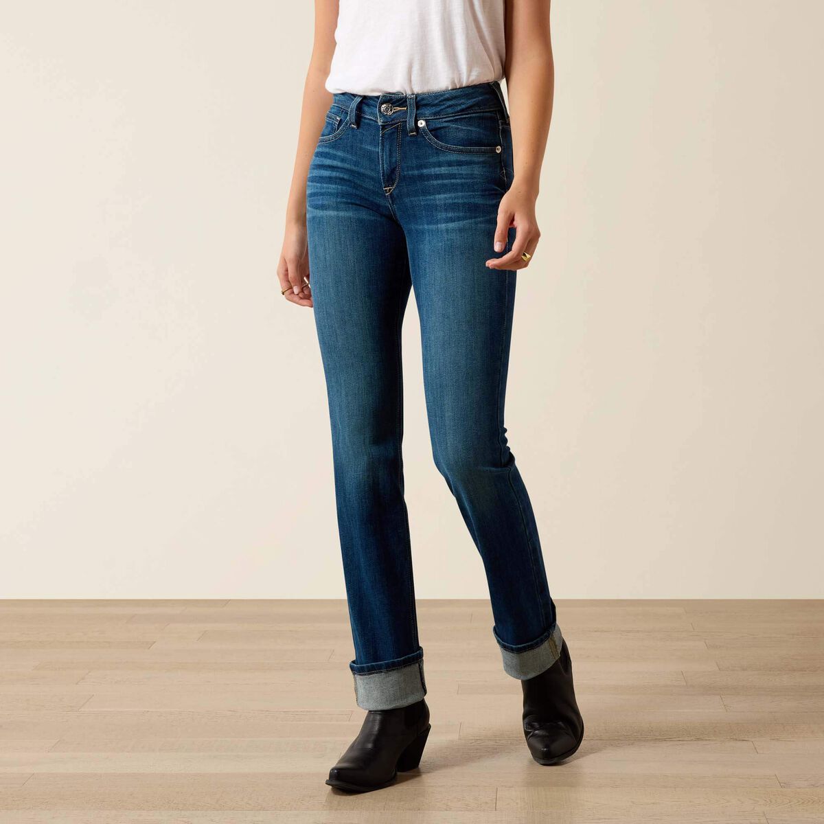 Perfect Rise Abby Straight Leg Jean - Mackenzie