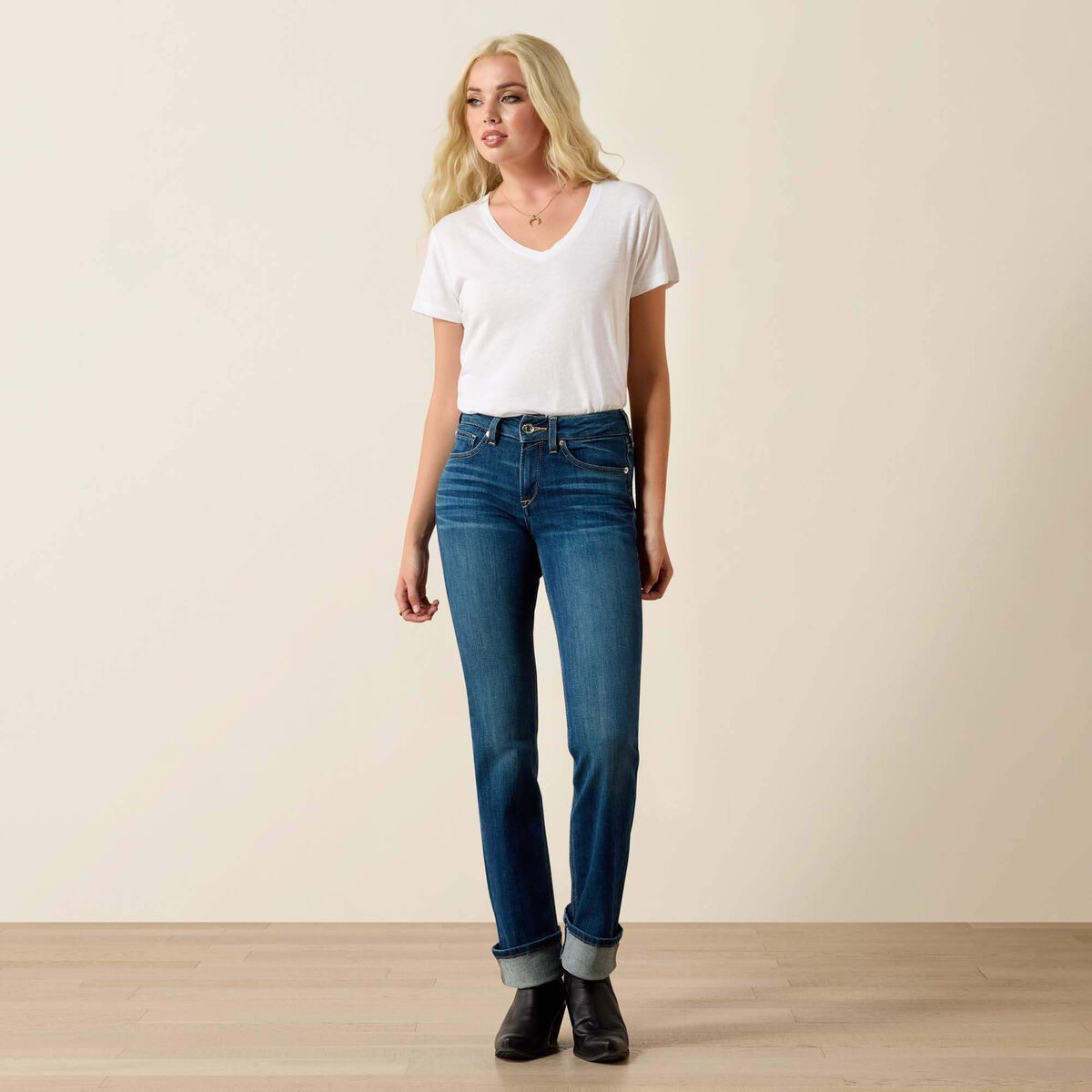 Perfect Rise Abby Straight Leg Jean - Mackenzie