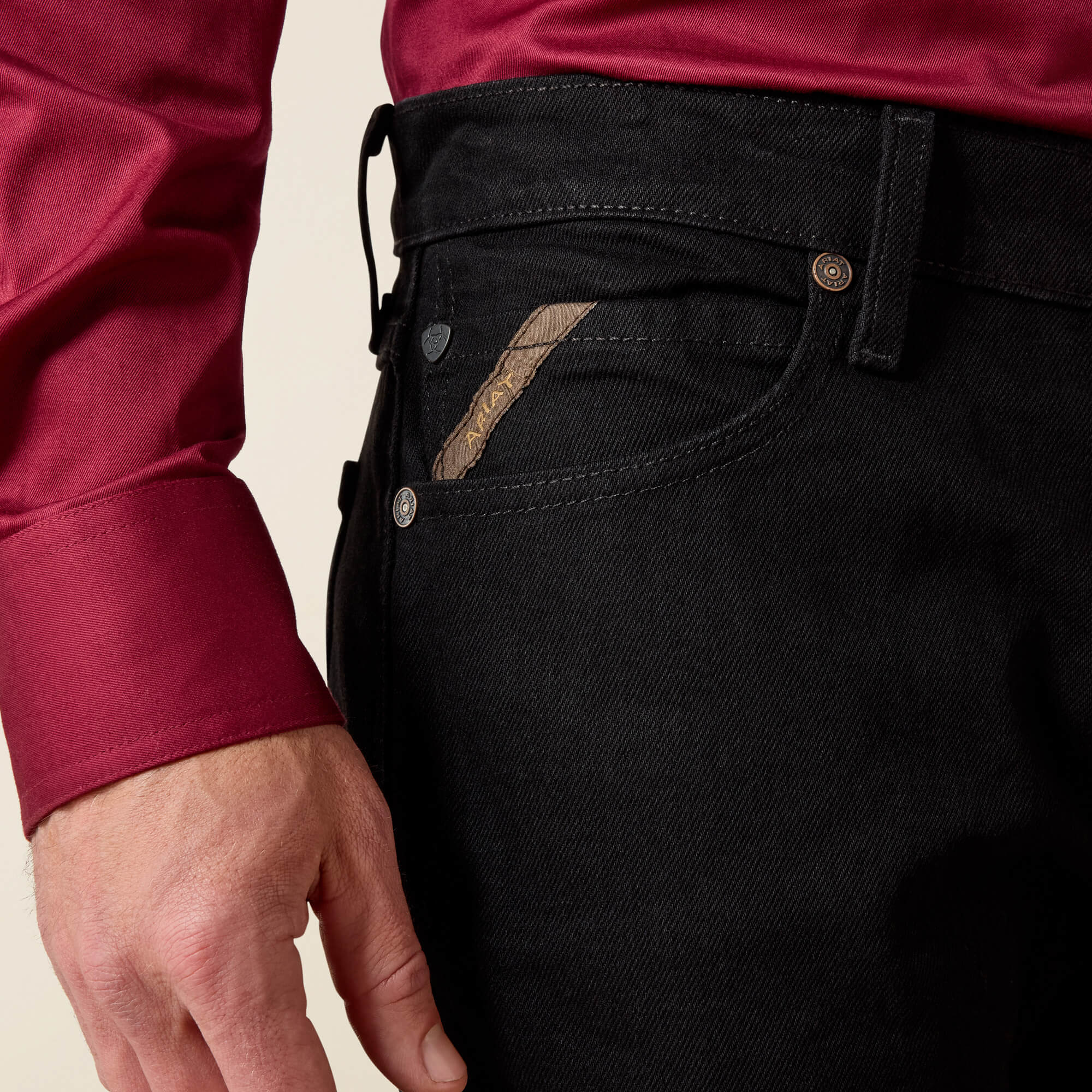 M7 Slim Legacy Straight Jean 01 - BLACK