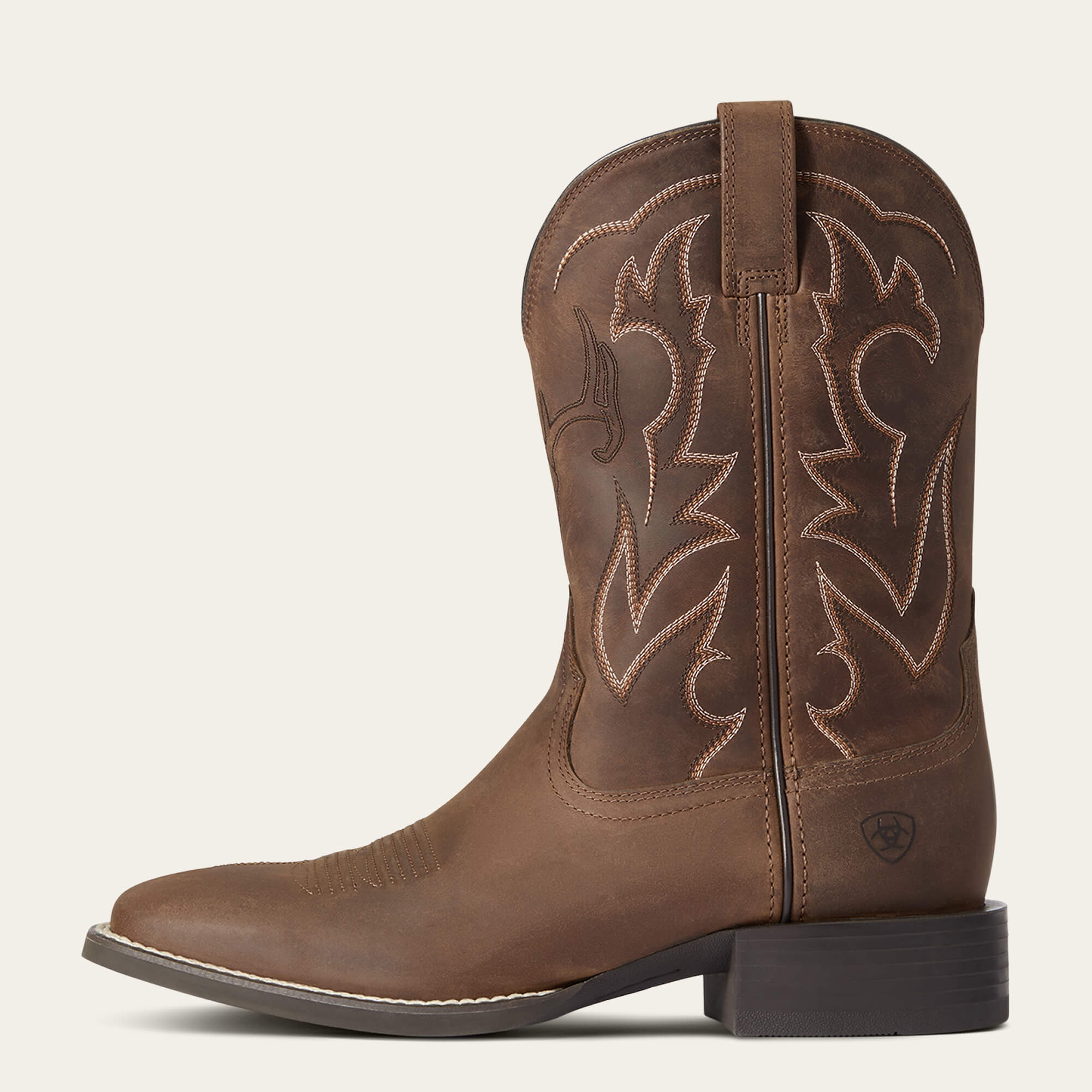 Sport Outdoor Cowboy Boot Side - DISTRESSED BROWN