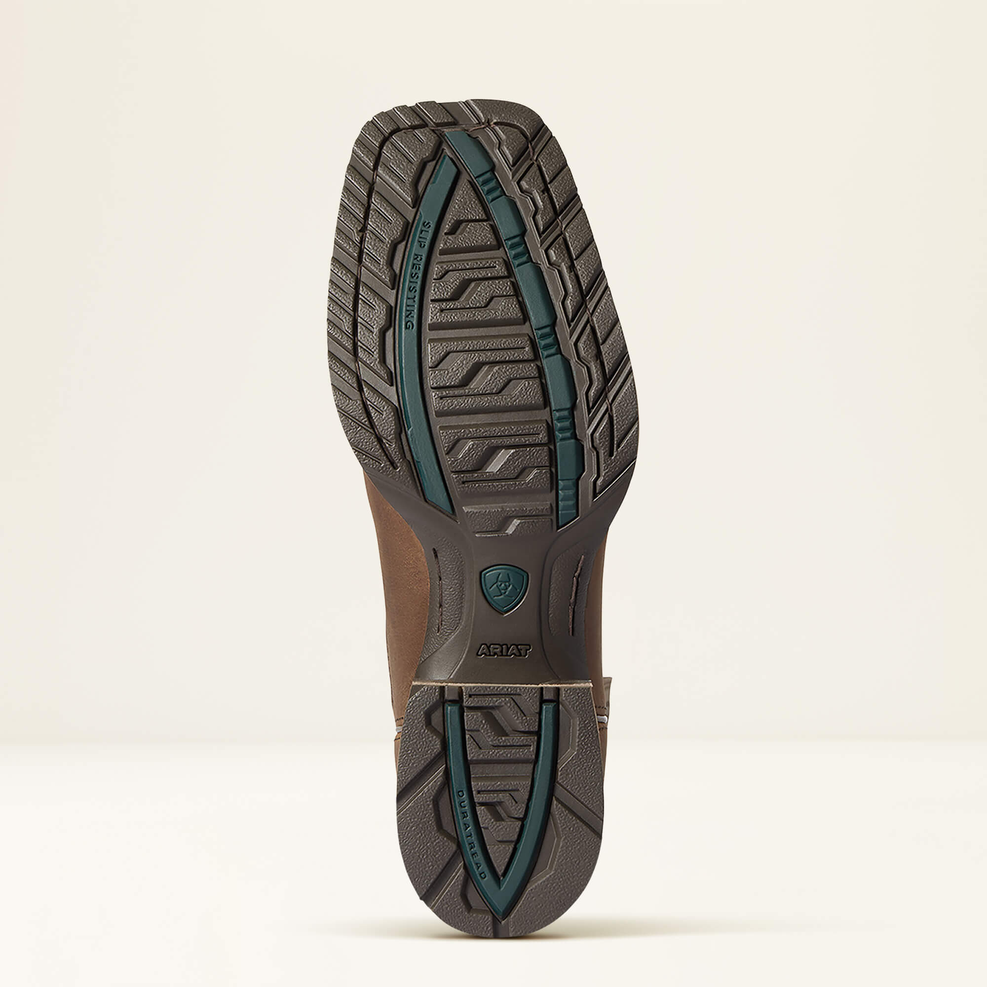 Hybrid VentTEK Western Boot Sole - DISTRESSED BROWN