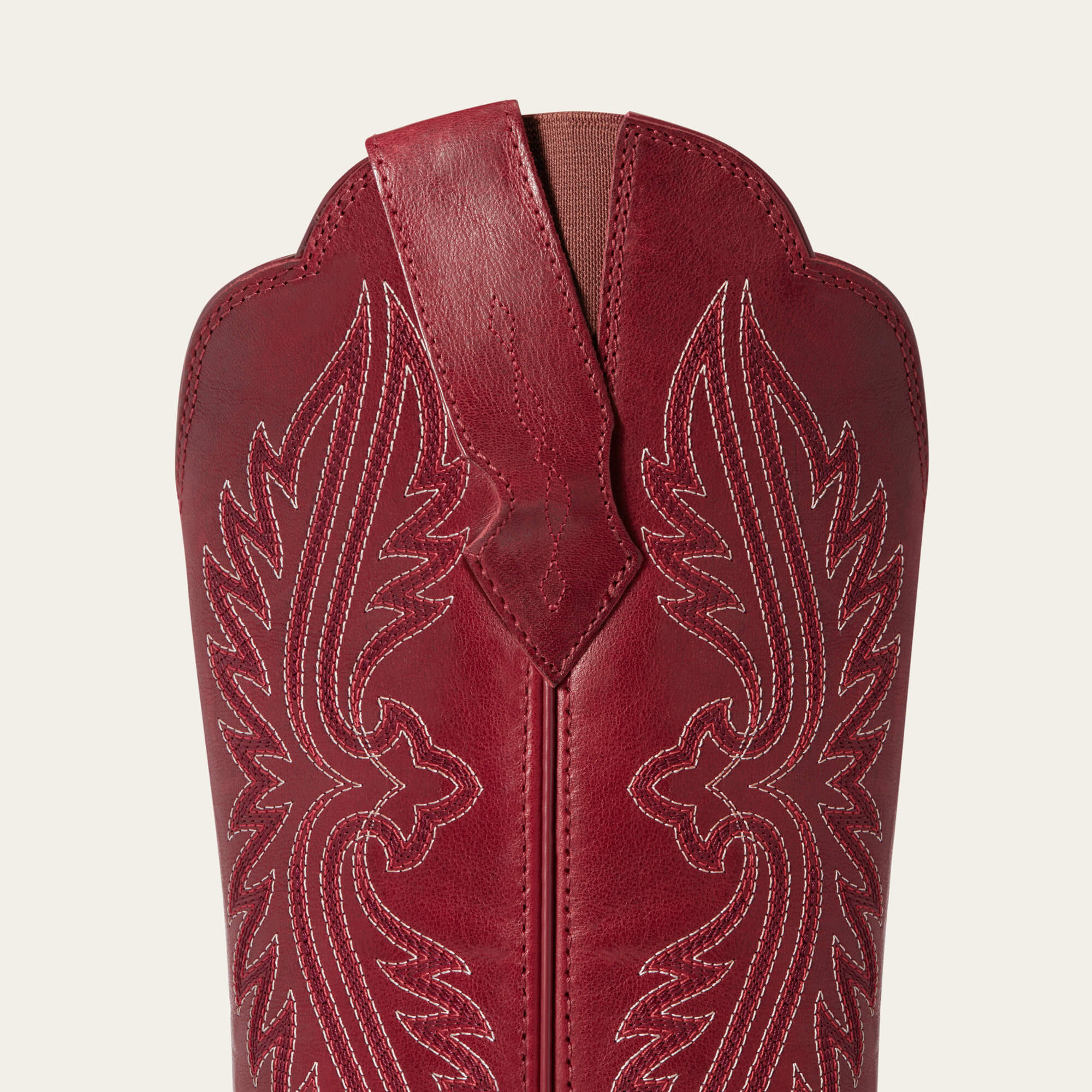 Heritage StretchFit R Toe Western Boot 01 - ROSY RED