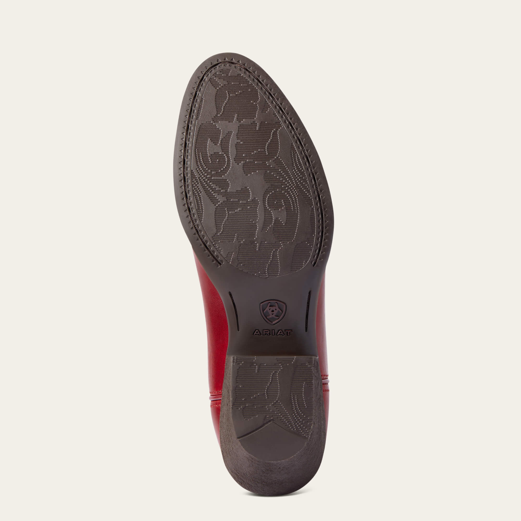 Heritage StretchFit R Toe Western Boot Sole - ROSY RED