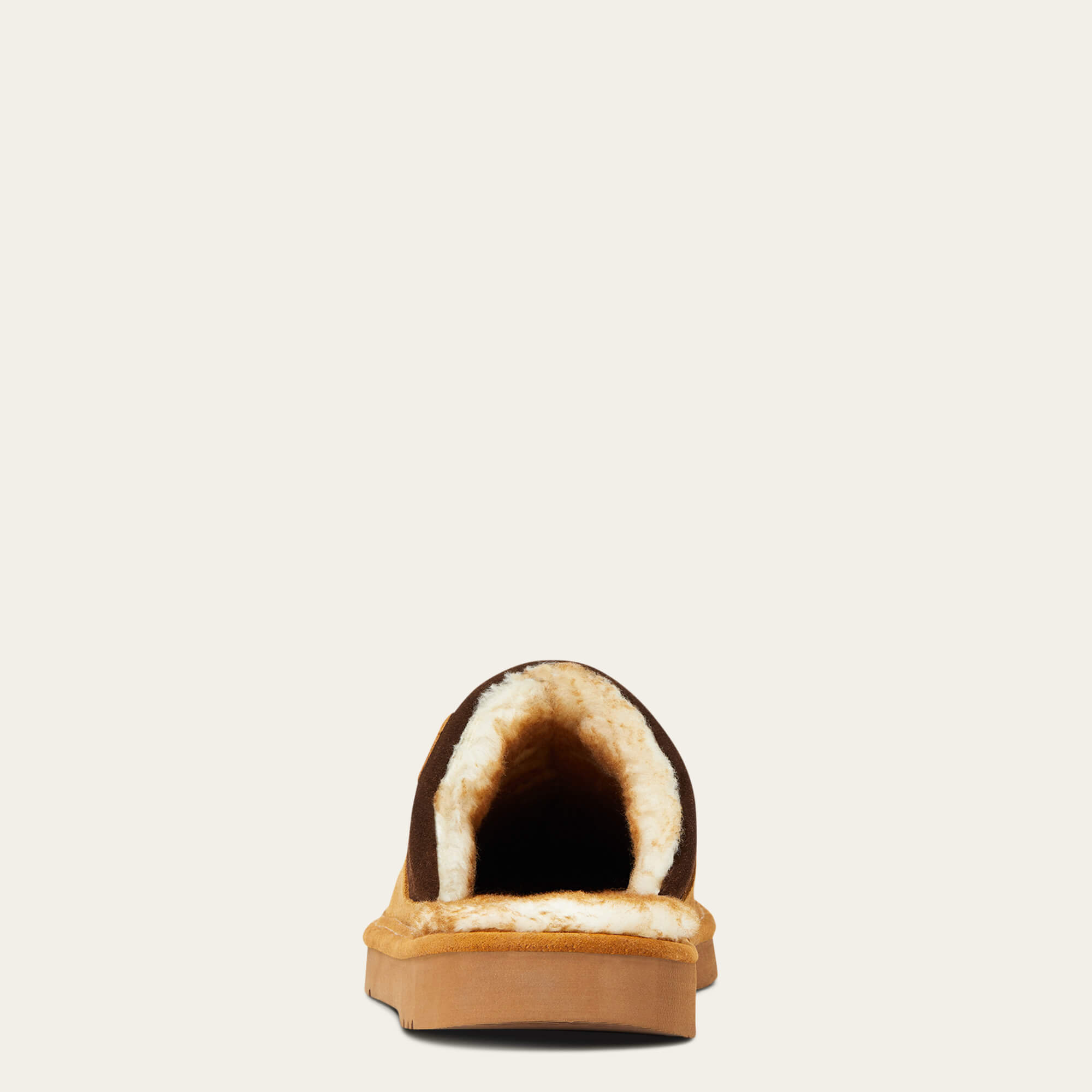 Silversmith Square Toe Slipper Heel - CHESTNUT