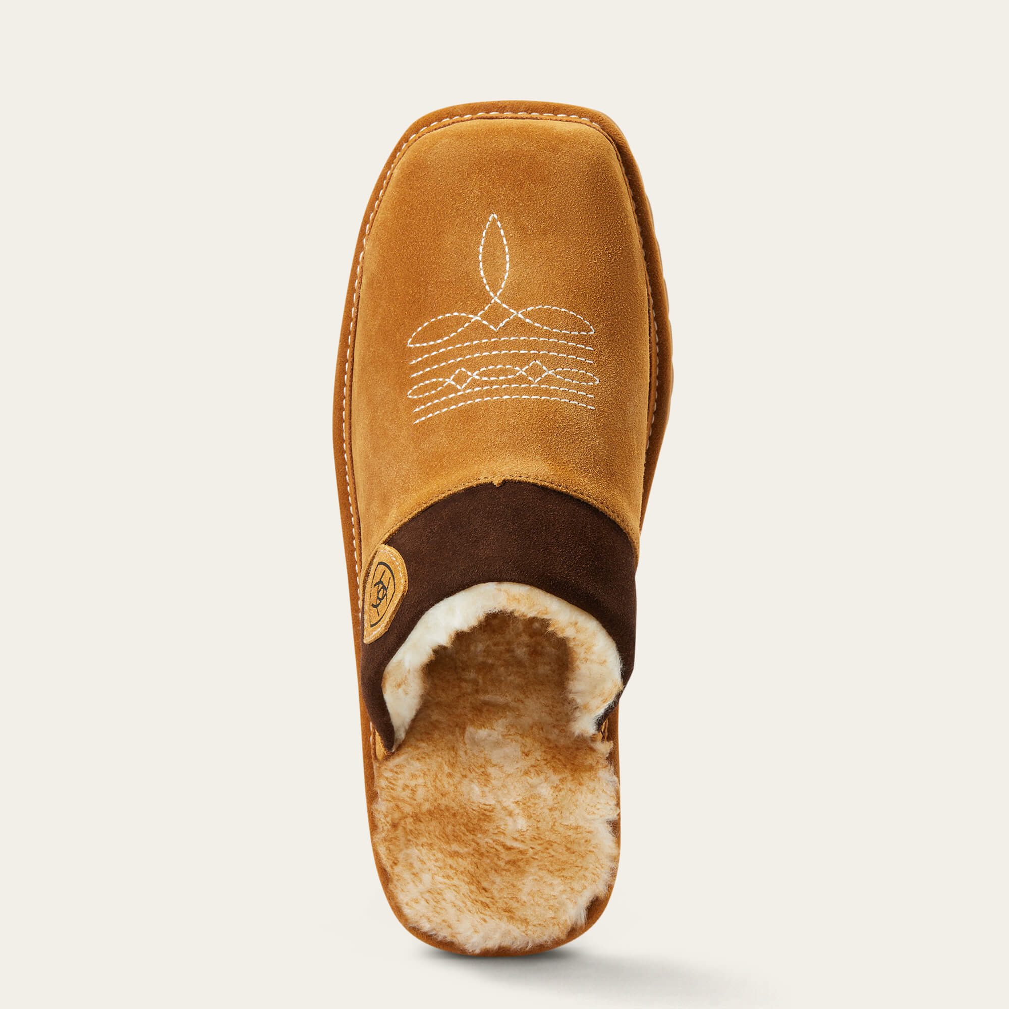 Silversmith Square Toe Slipper Toe - CHESTNUT