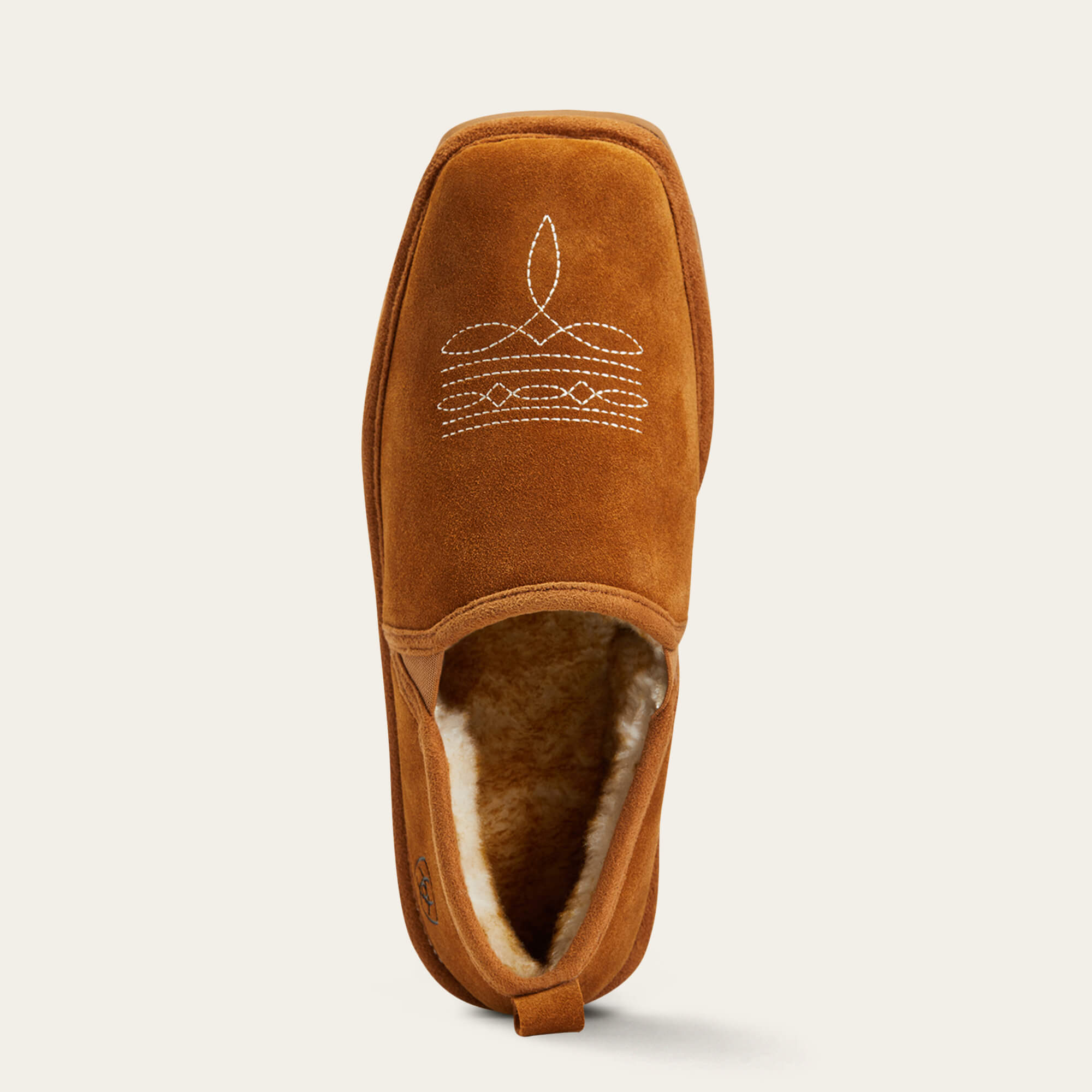 Lasso Square Toe Slipper Toe - CHESTNUT