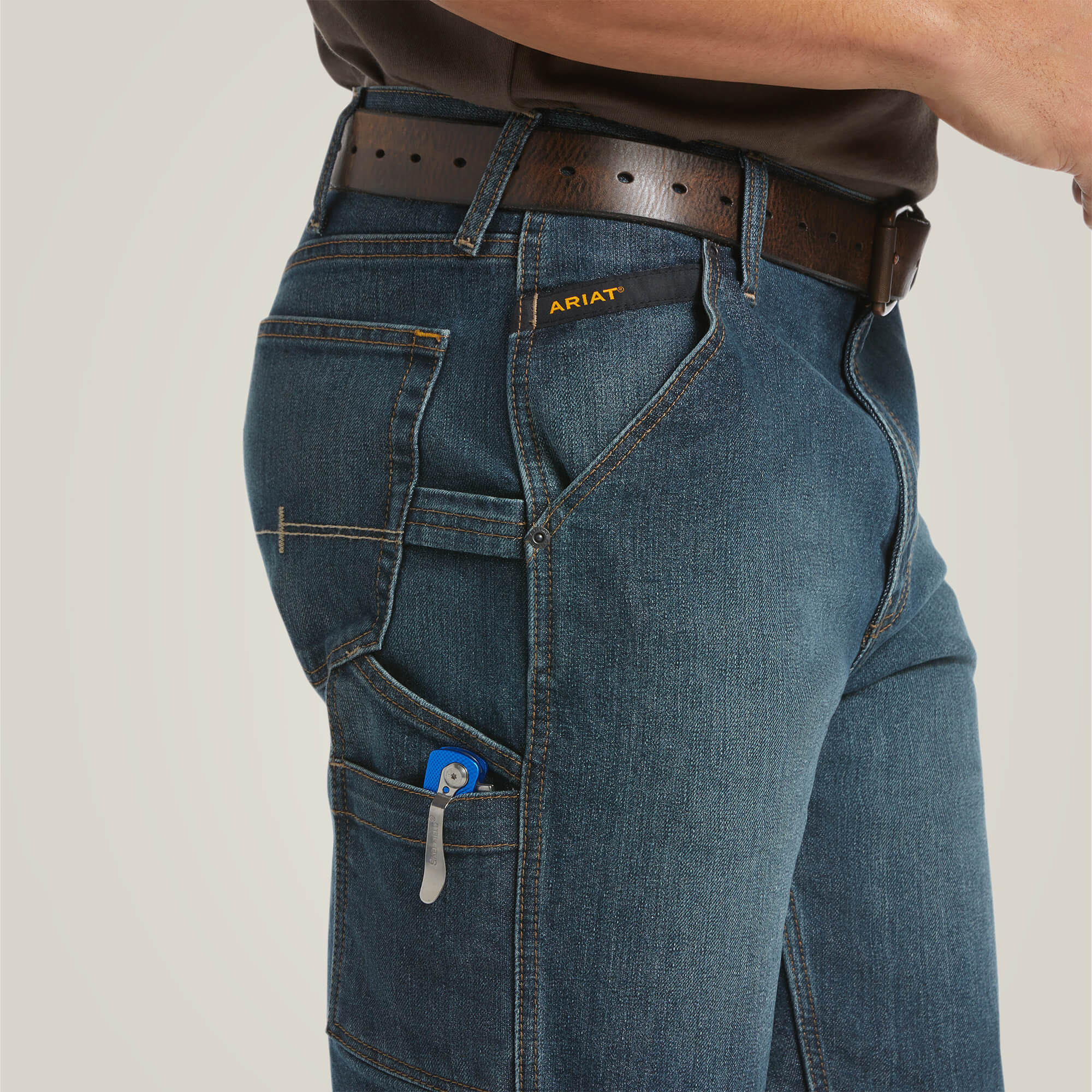 Rebar DuraStretch Denim Utility Short 01 - PHANTOM