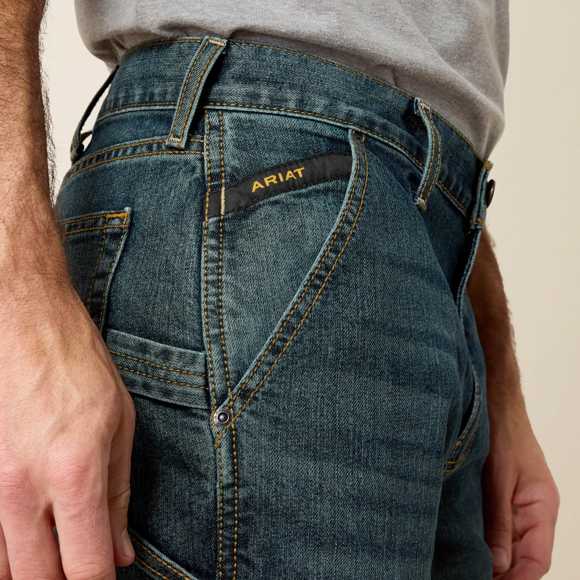 Rebar M7 Slim DuraStretch Workhorse Straight Leg Jean 01 - MCCOY