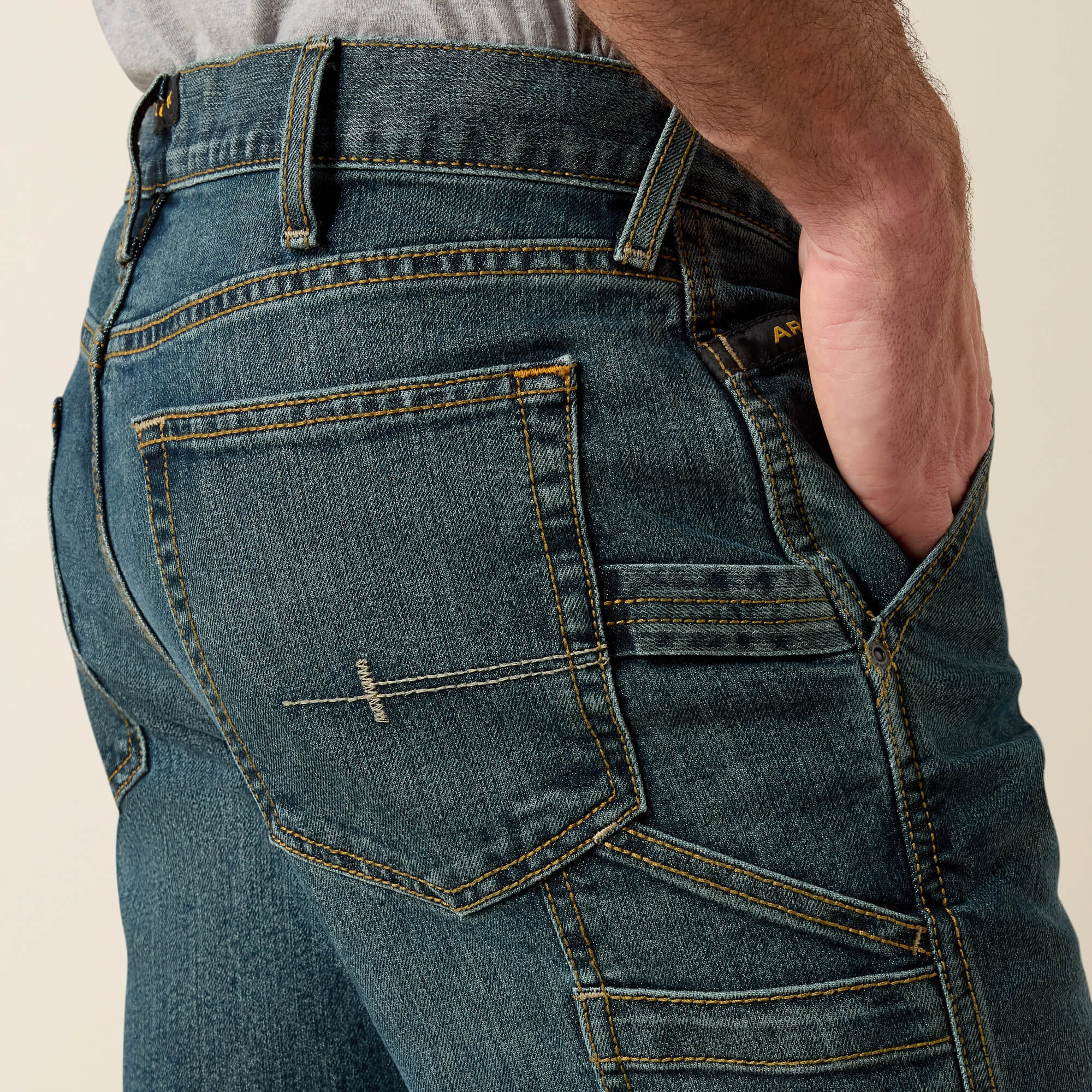 Rebar M7 Slim DuraStretch Workhorse Straight Leg Jean 02 - MCCOY