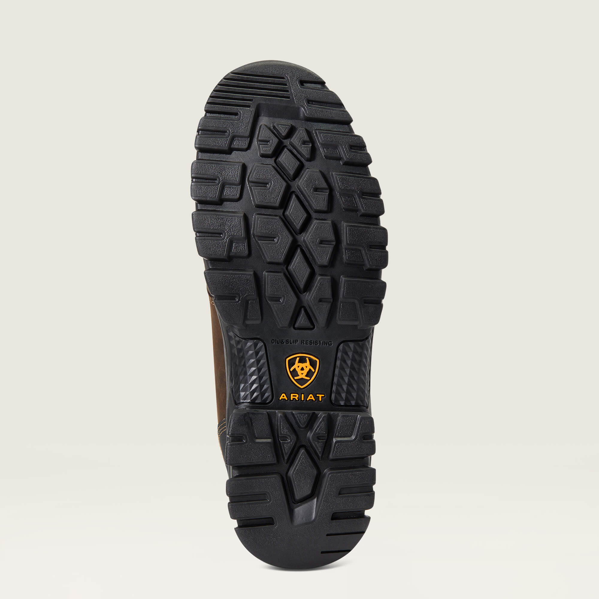Treadfast 6" Waterproof Work Boot Sole - DARK BROWN