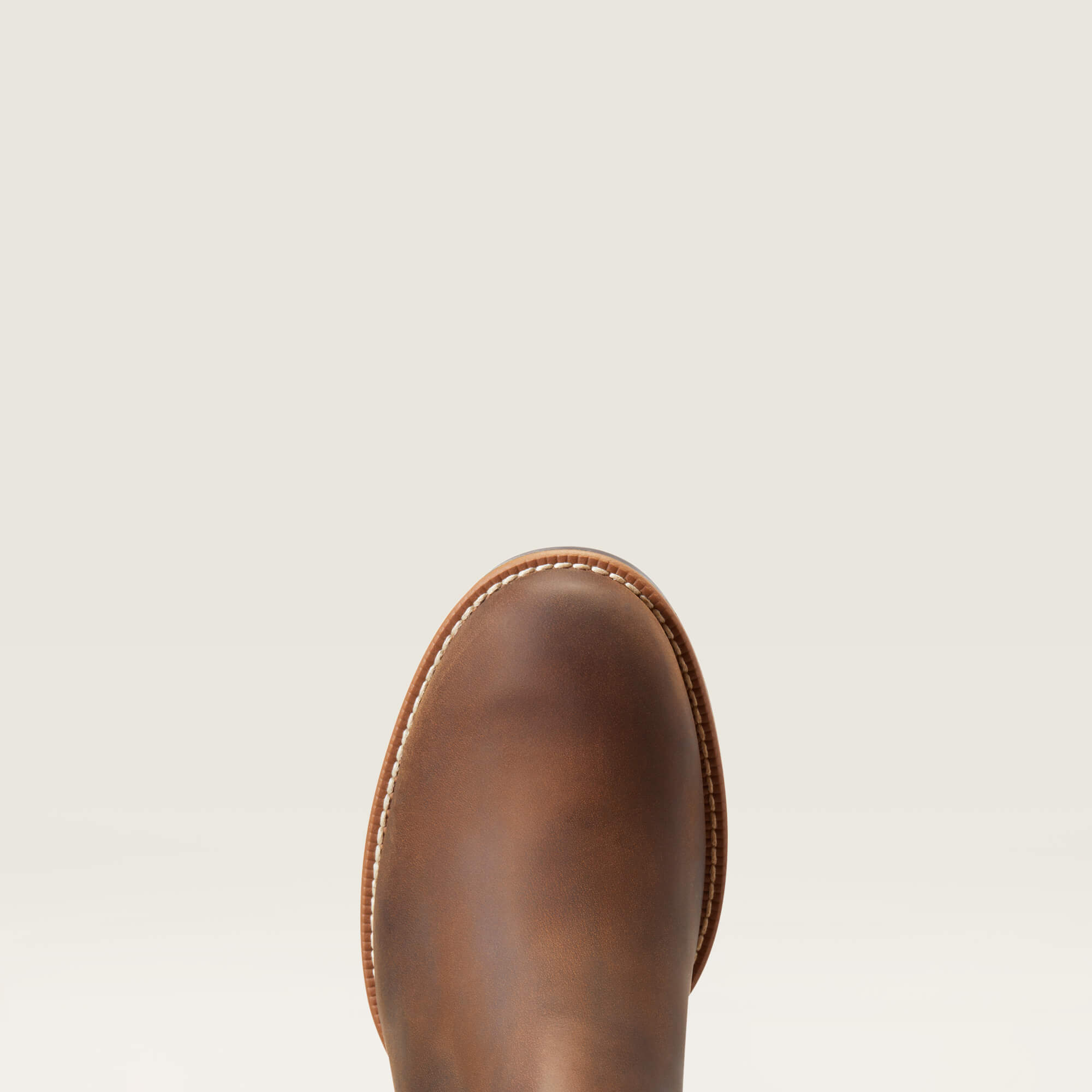 Booker Chelsea Round Toe Western Boot Toe - DISTRESSED BROWN