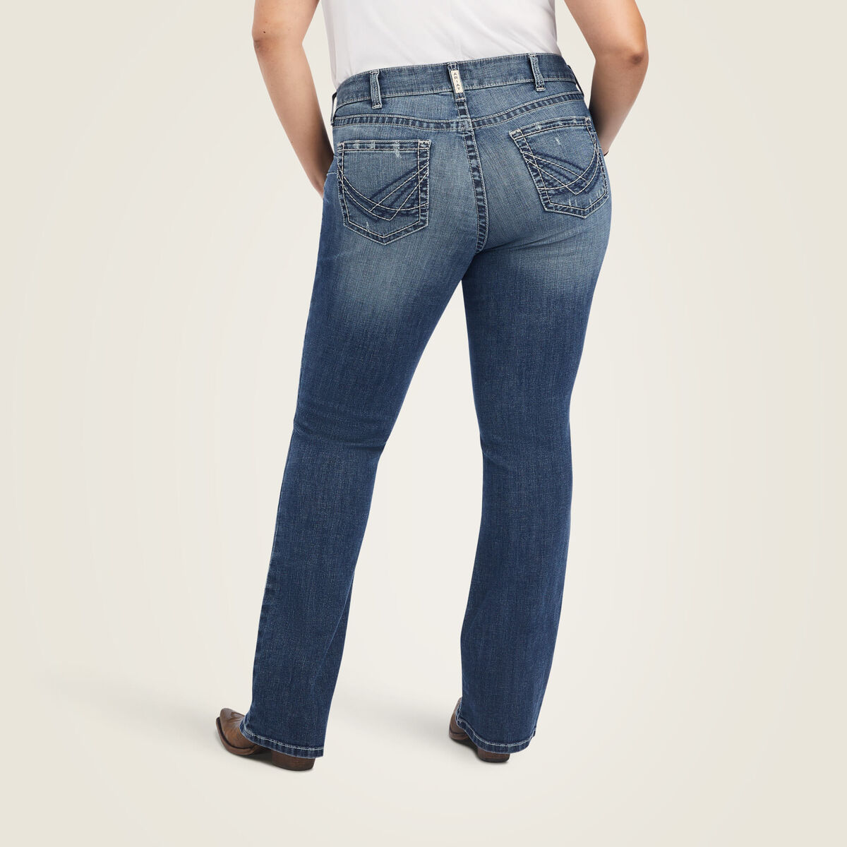 Mid Rise Raquel Boot Cut Jean - Canadian