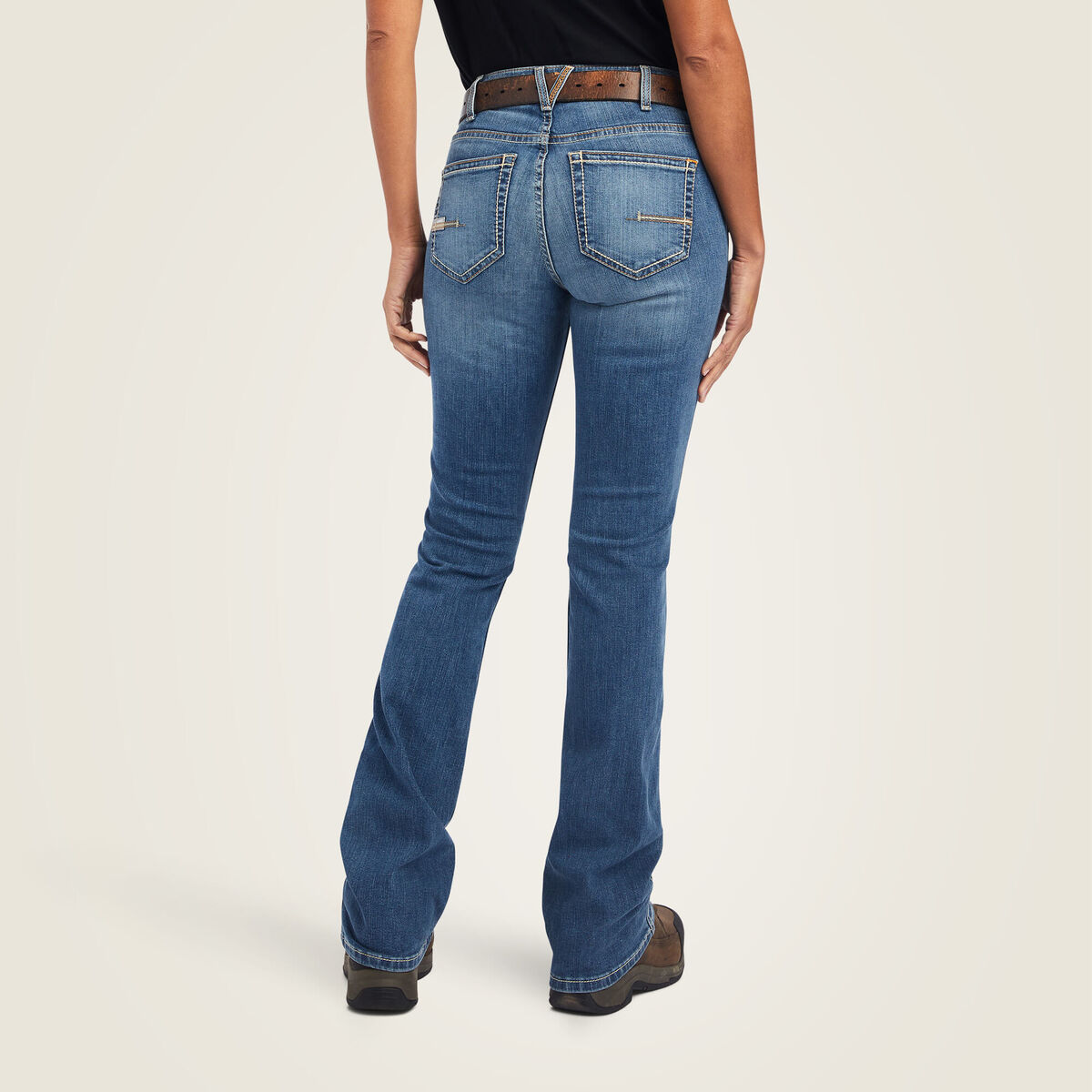 Rebar PR DuraStretch Riveter Boot Cut Jean - Malibu